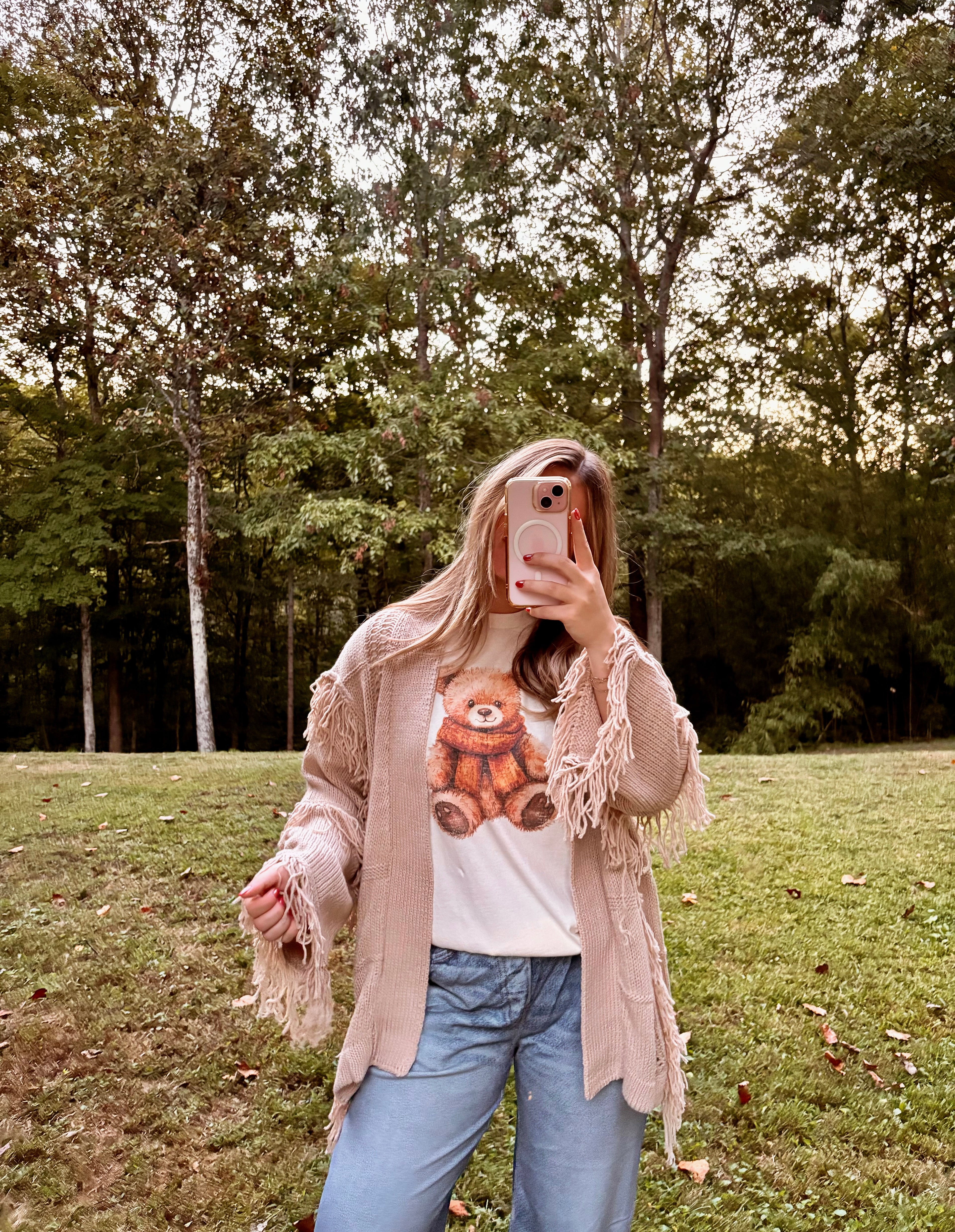 Cozy Fringe Cardigan