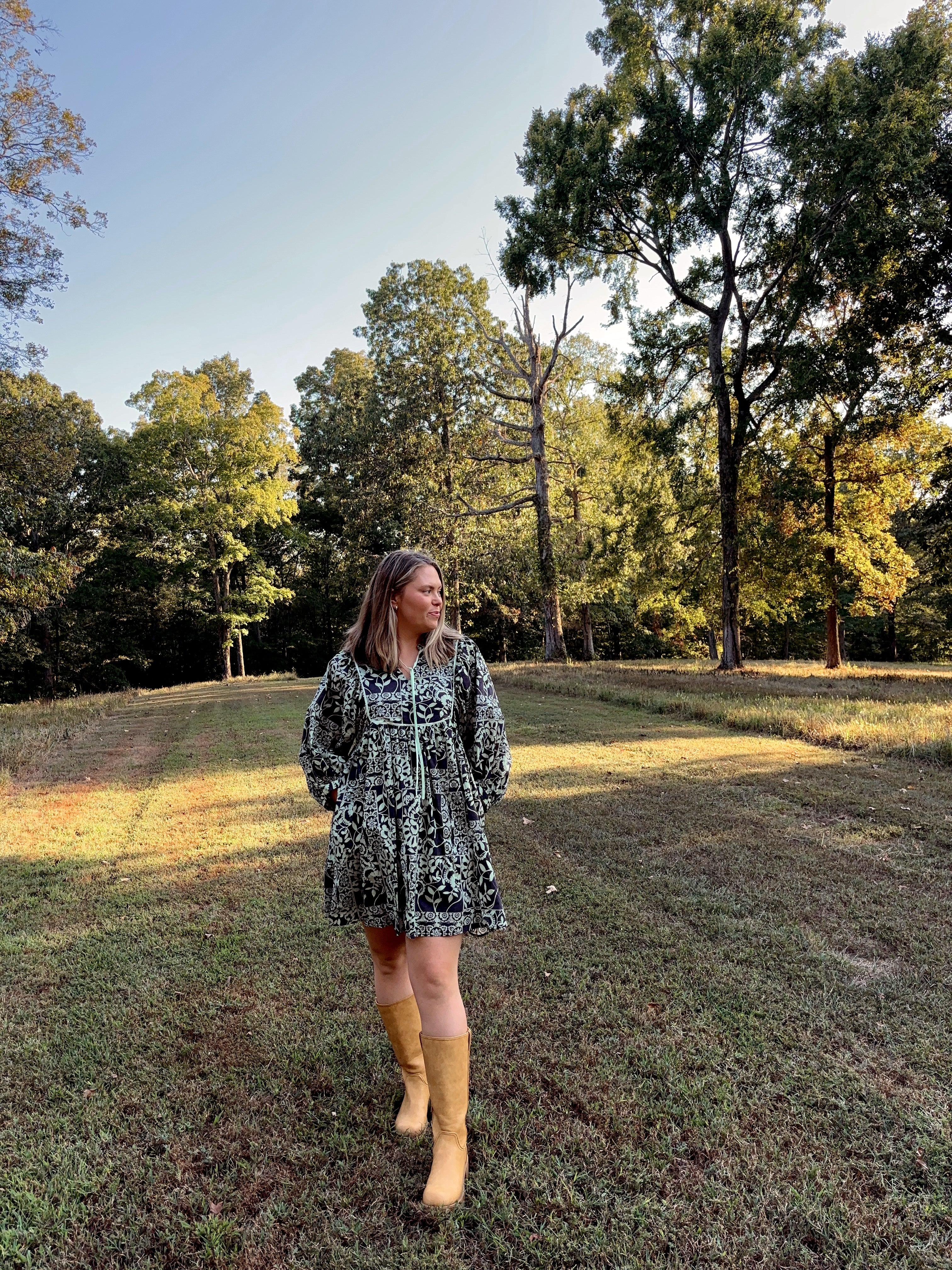 Beaming Boho Dress