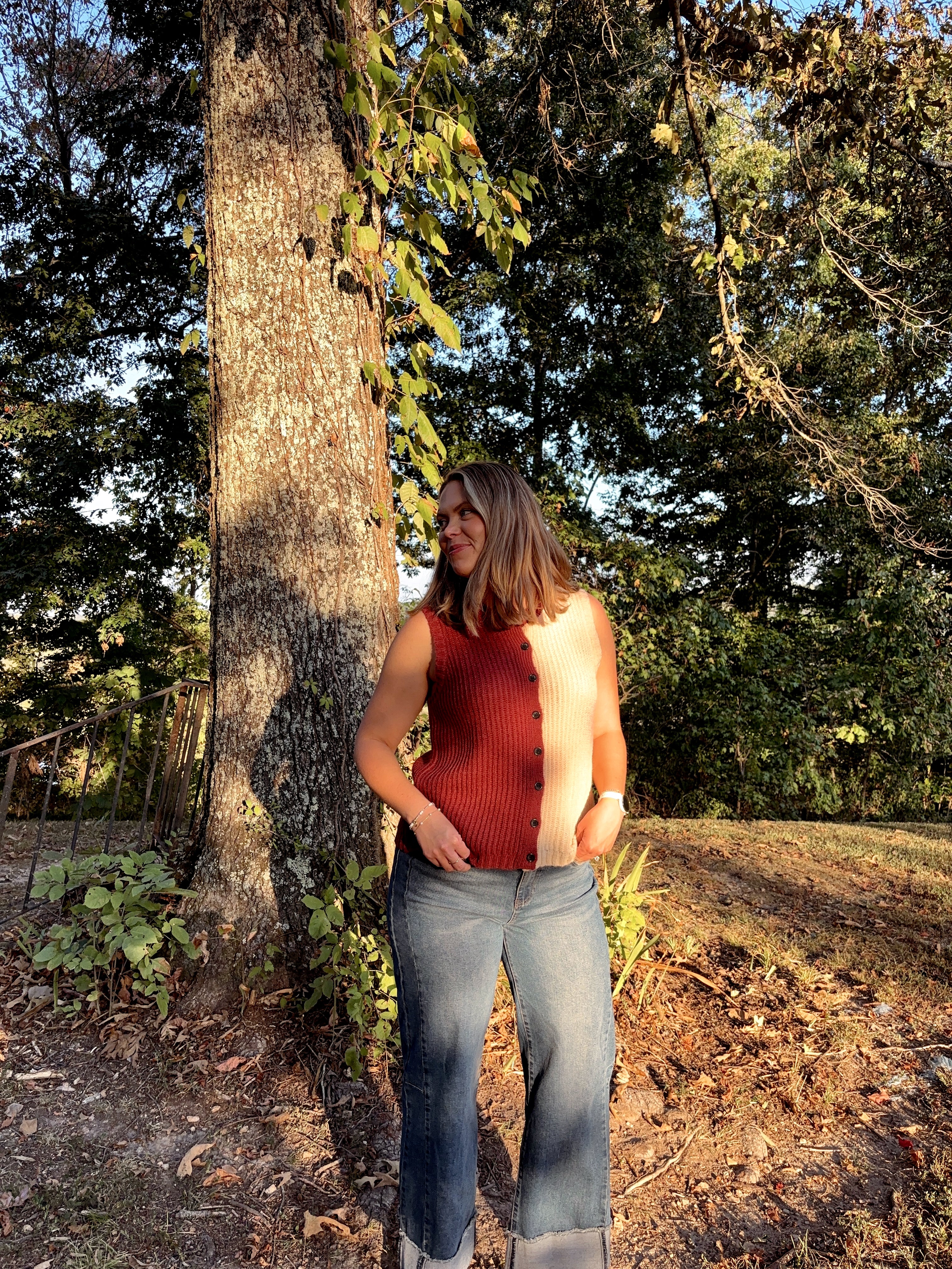 Mabrie Mix Color Top