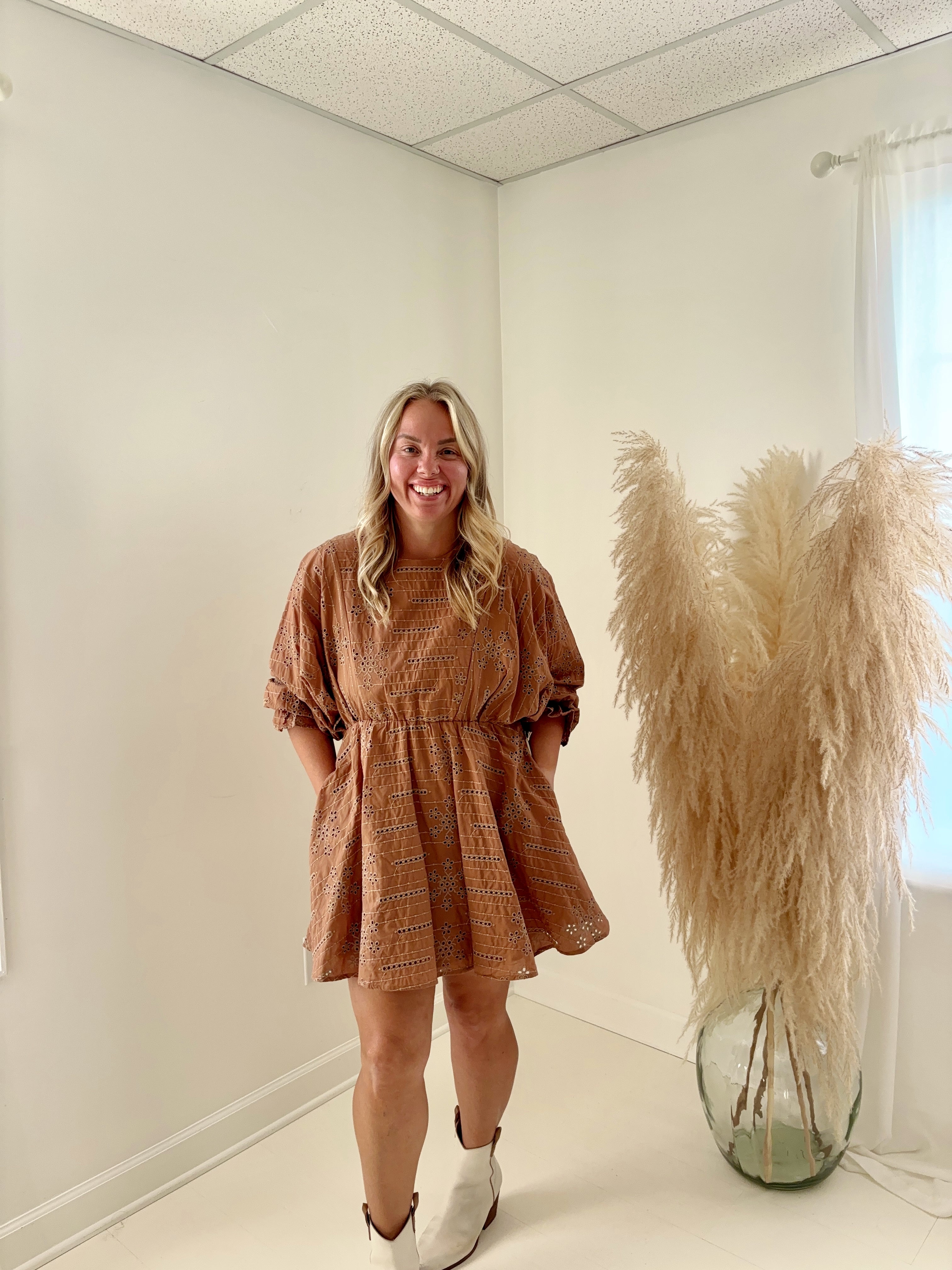 Brinlee Embriodered Dress