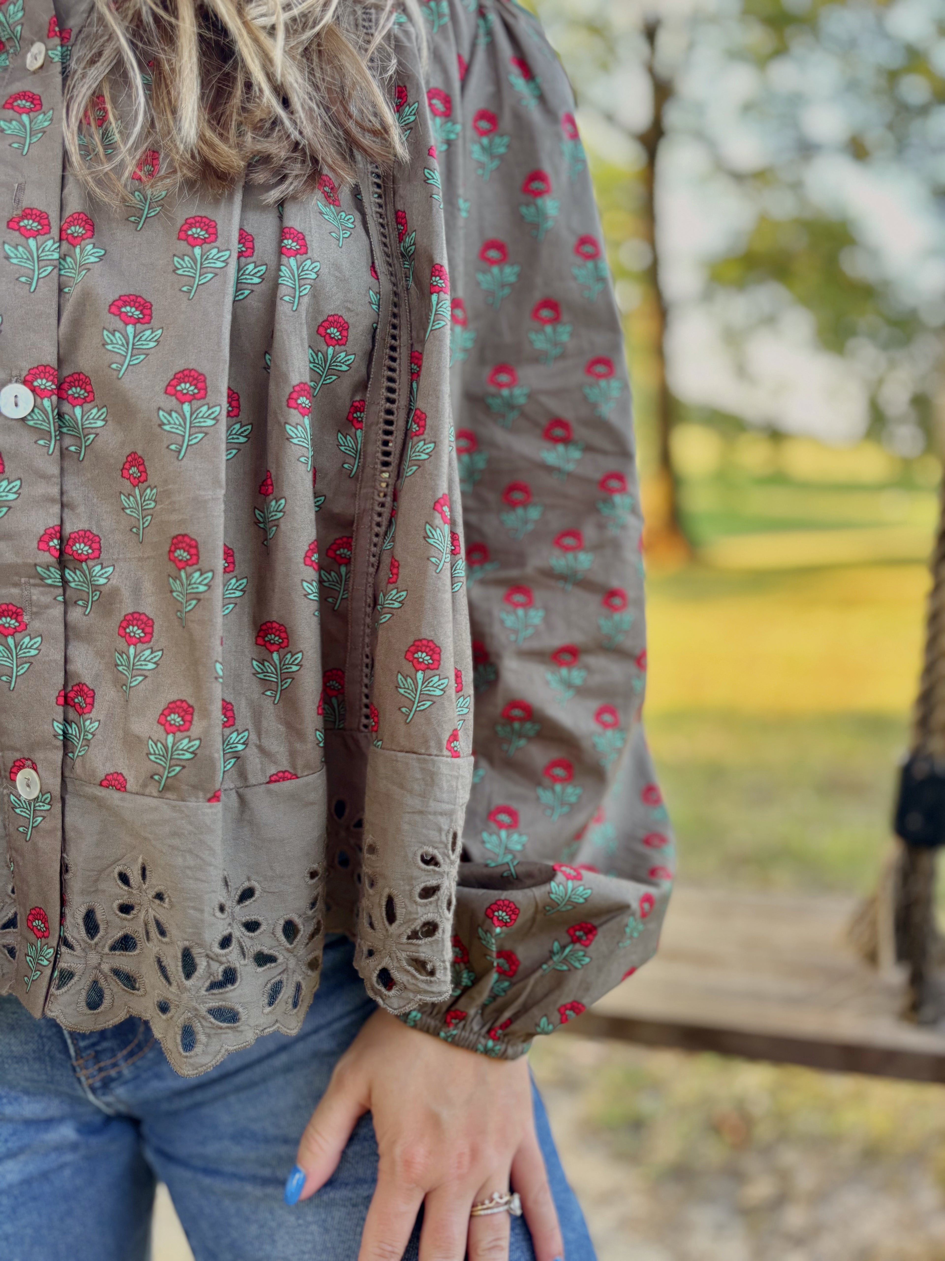 Daphne Floral Blouse