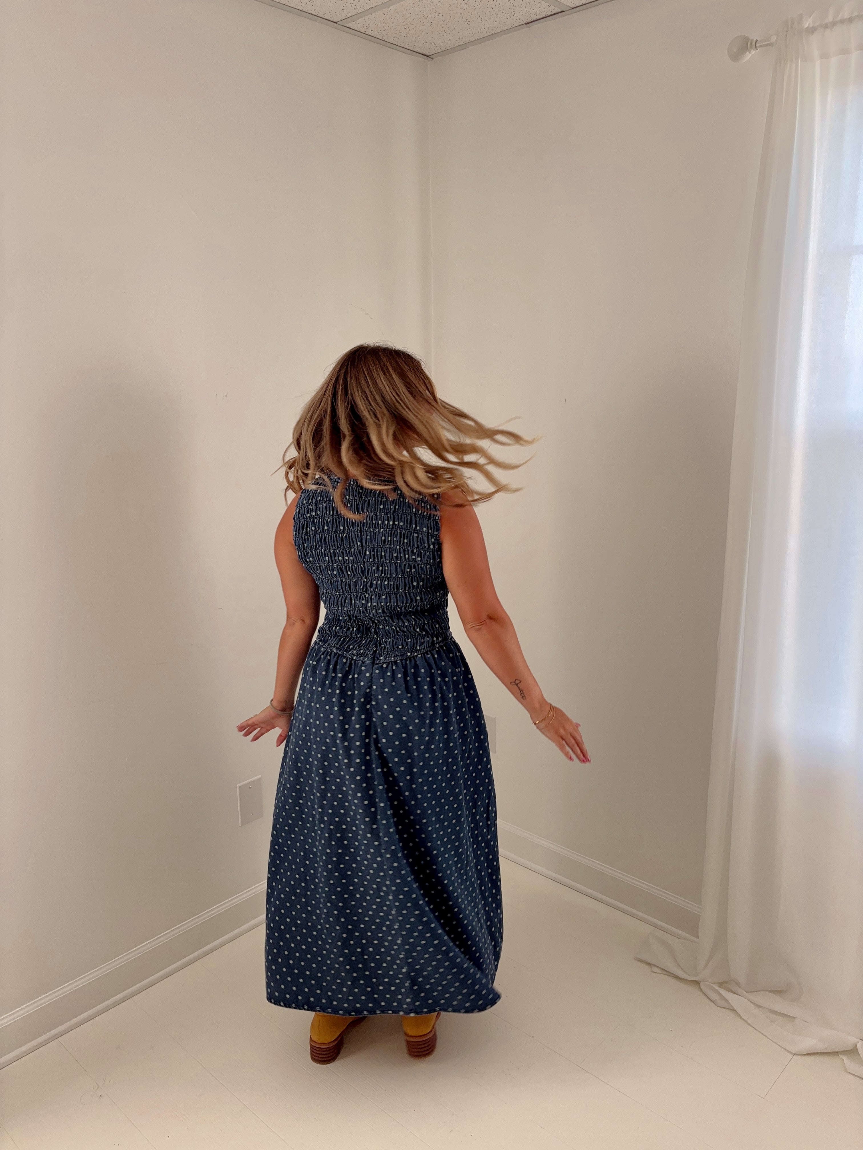 Mary Jane Polka Dress