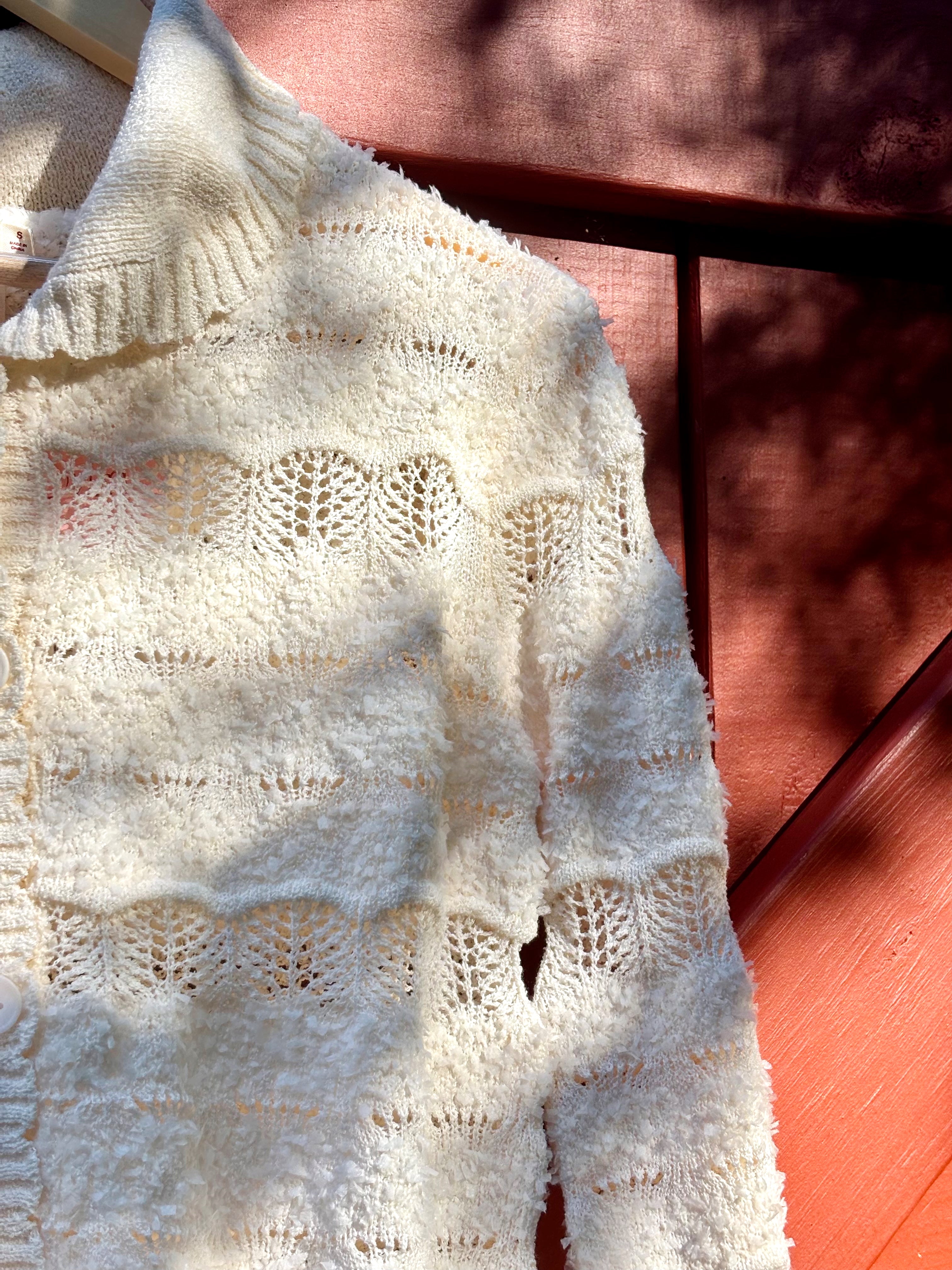 Stevie Ruffle Lace Cardigan