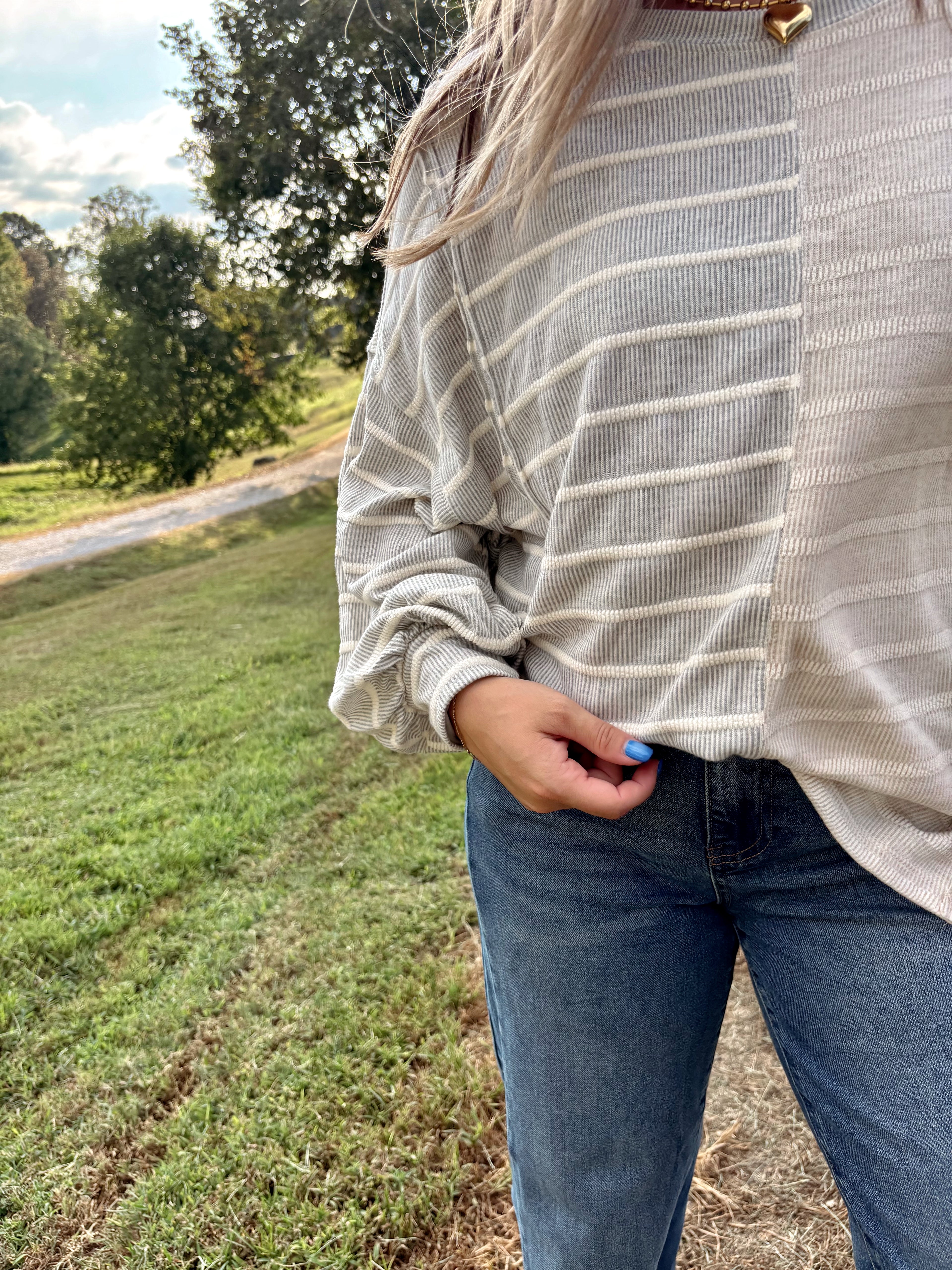 Dionne Striped Top