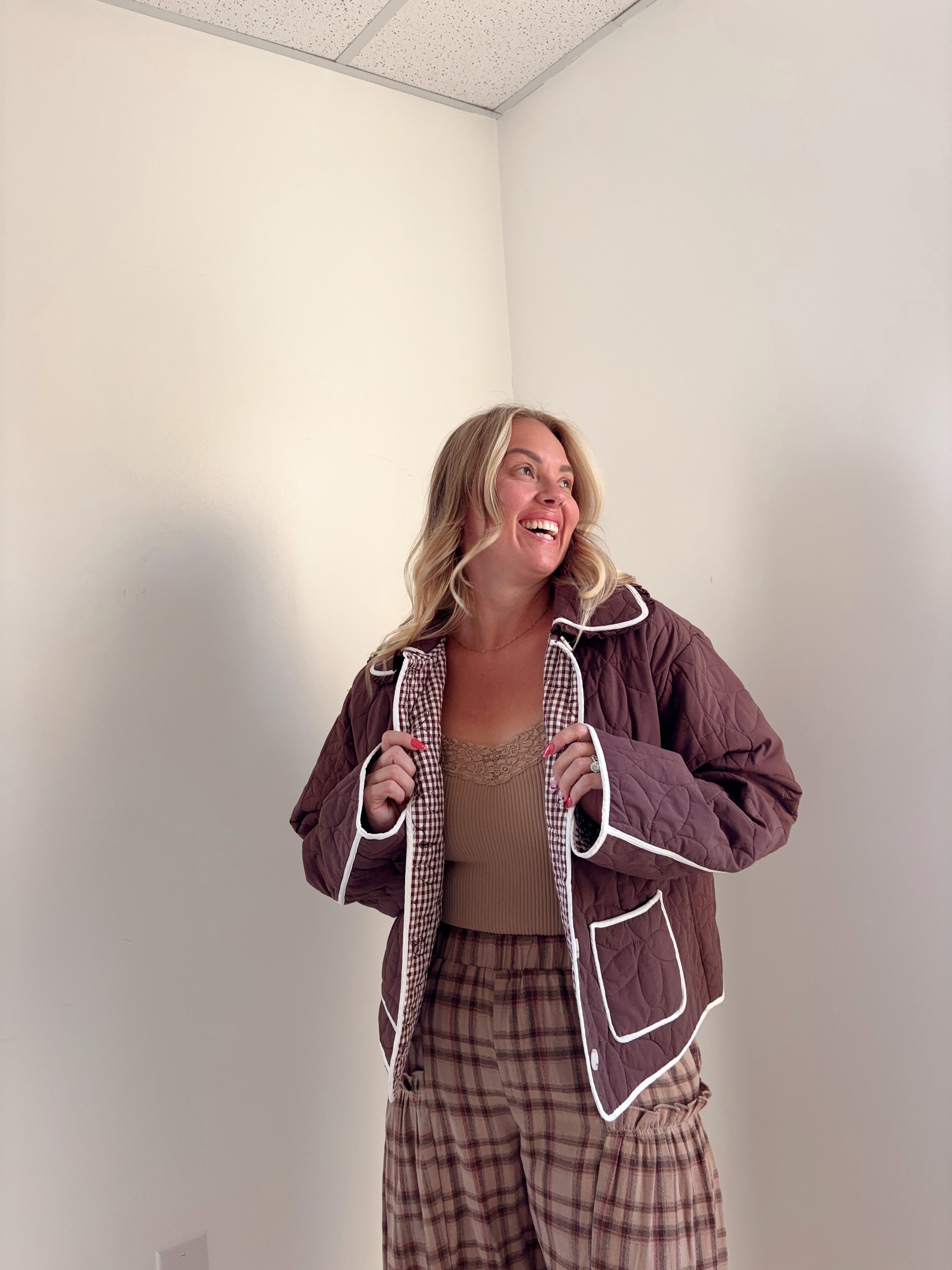 Darling Floral Quilted Jacket