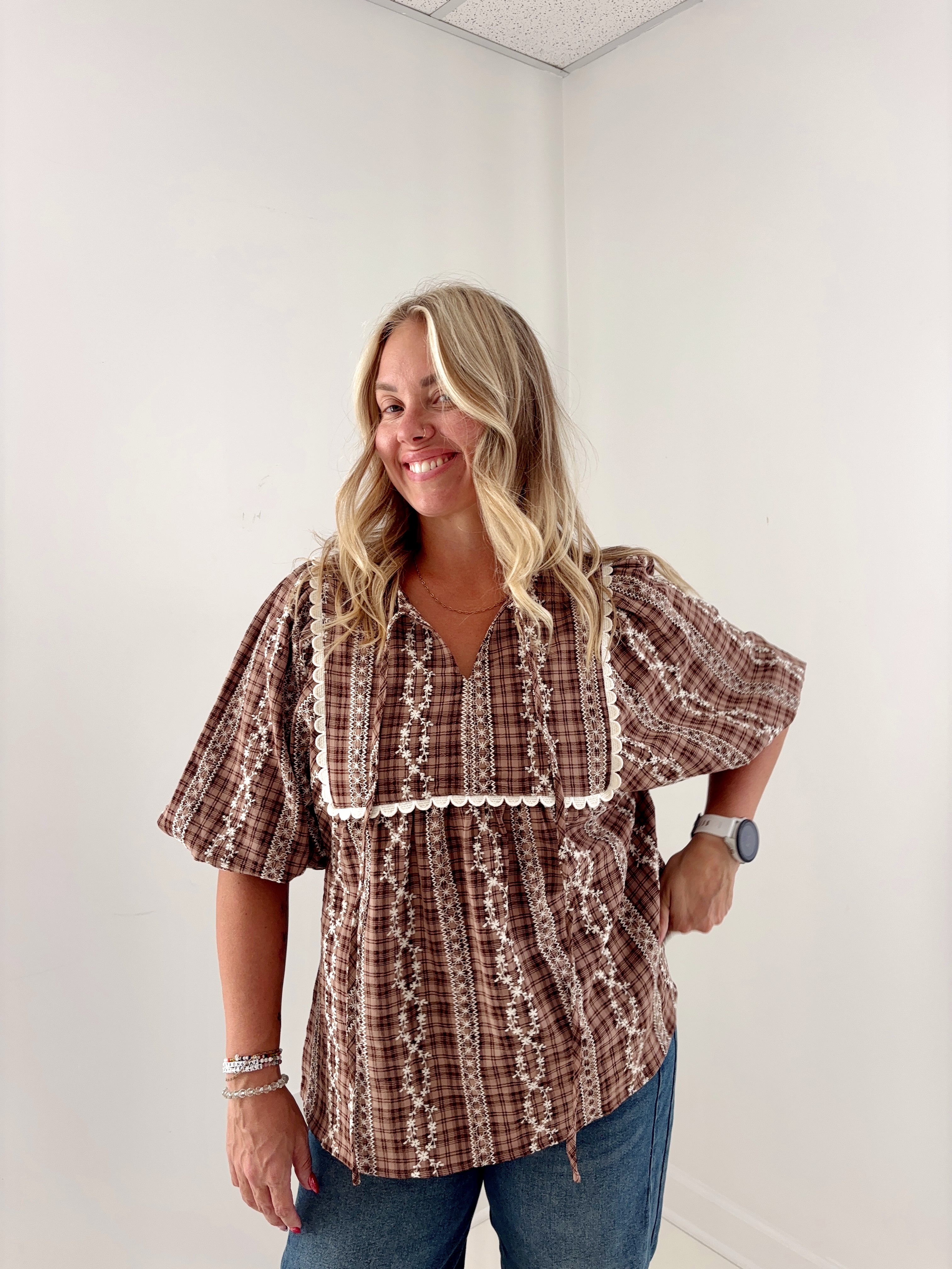 Beatrice Embriodered Blouse