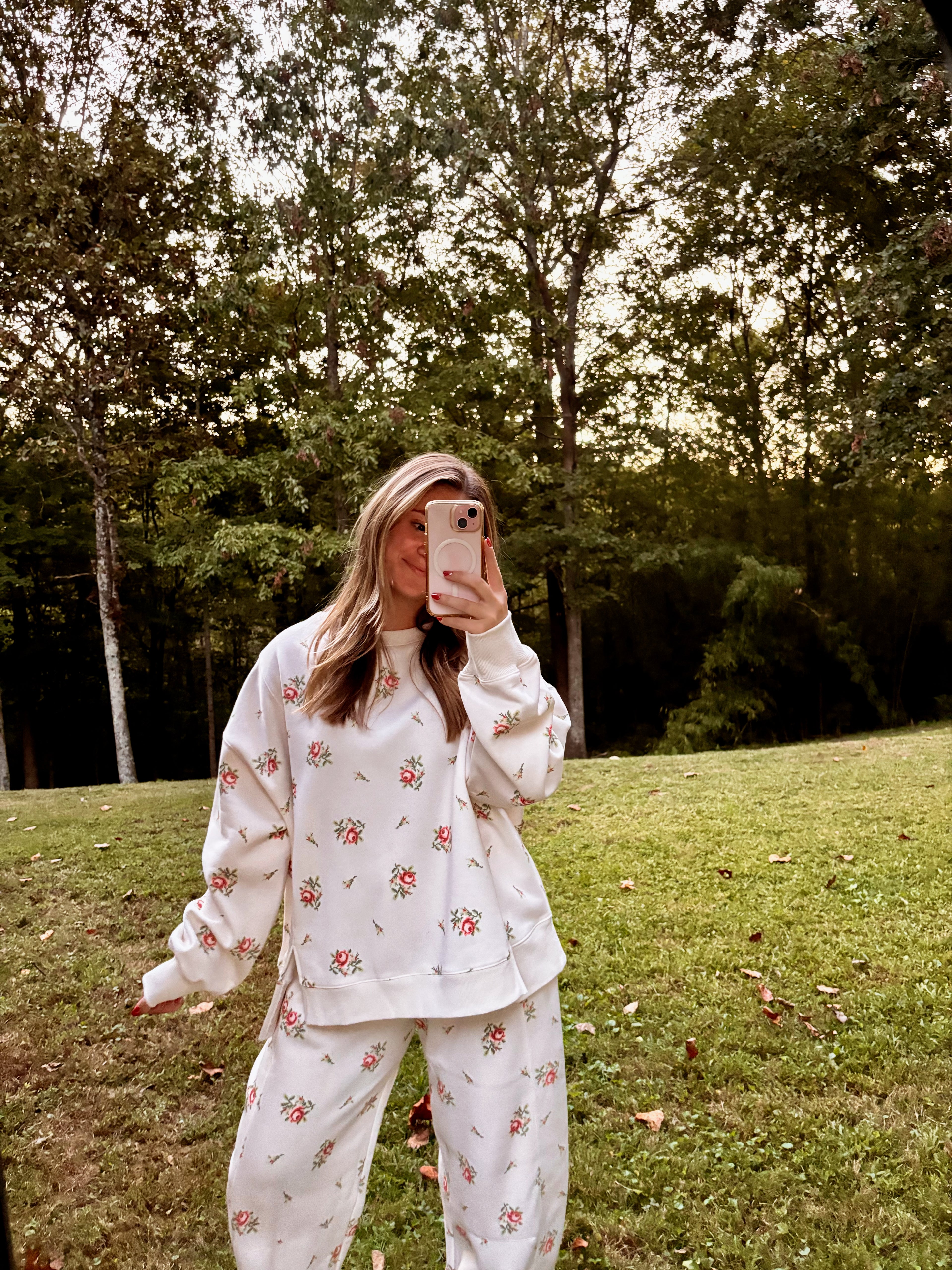 Garden Party Barrel Sweatpants