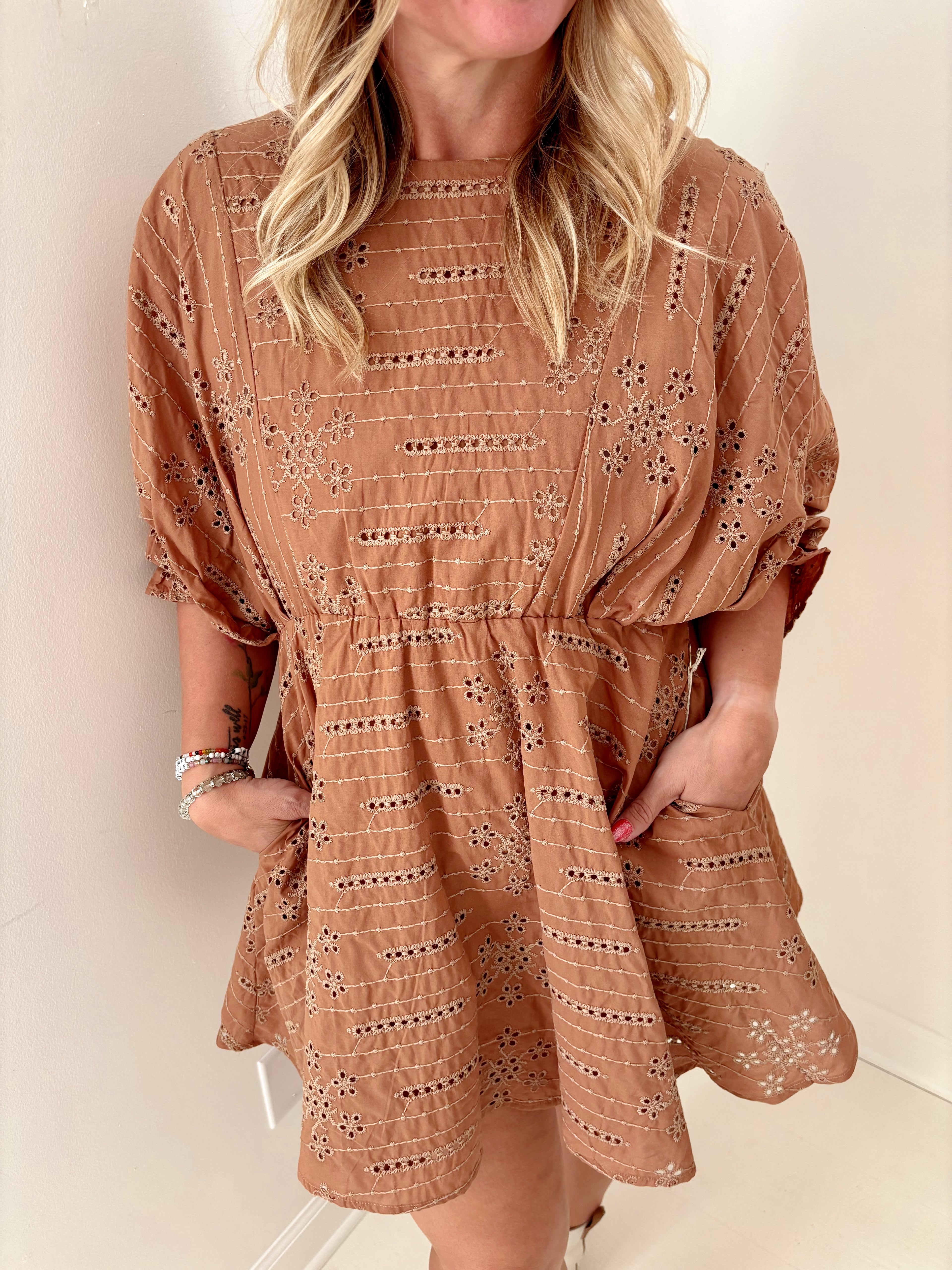 Brinlee Embriodered Dress