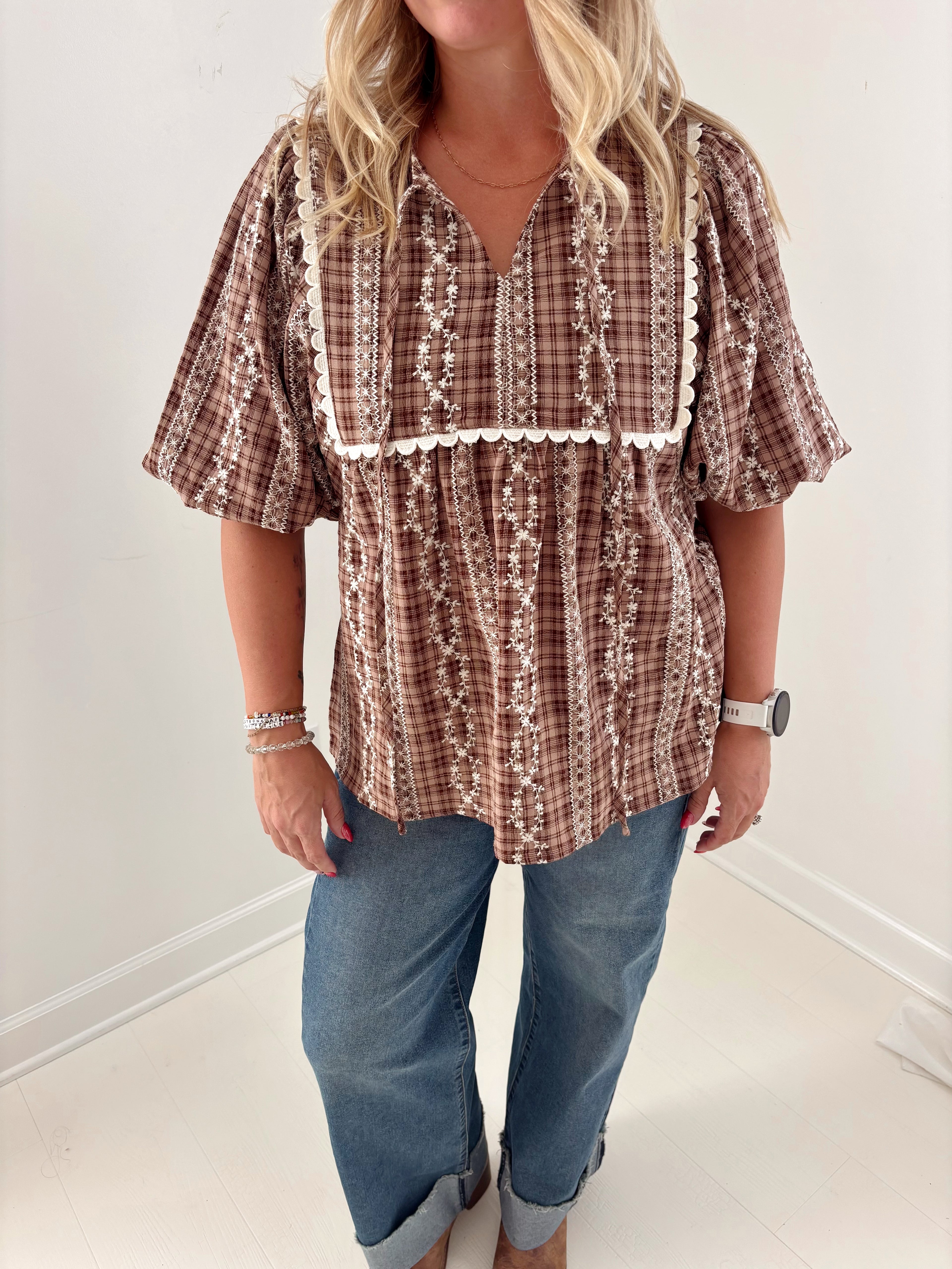 Beatrice Embriodered Blouse
