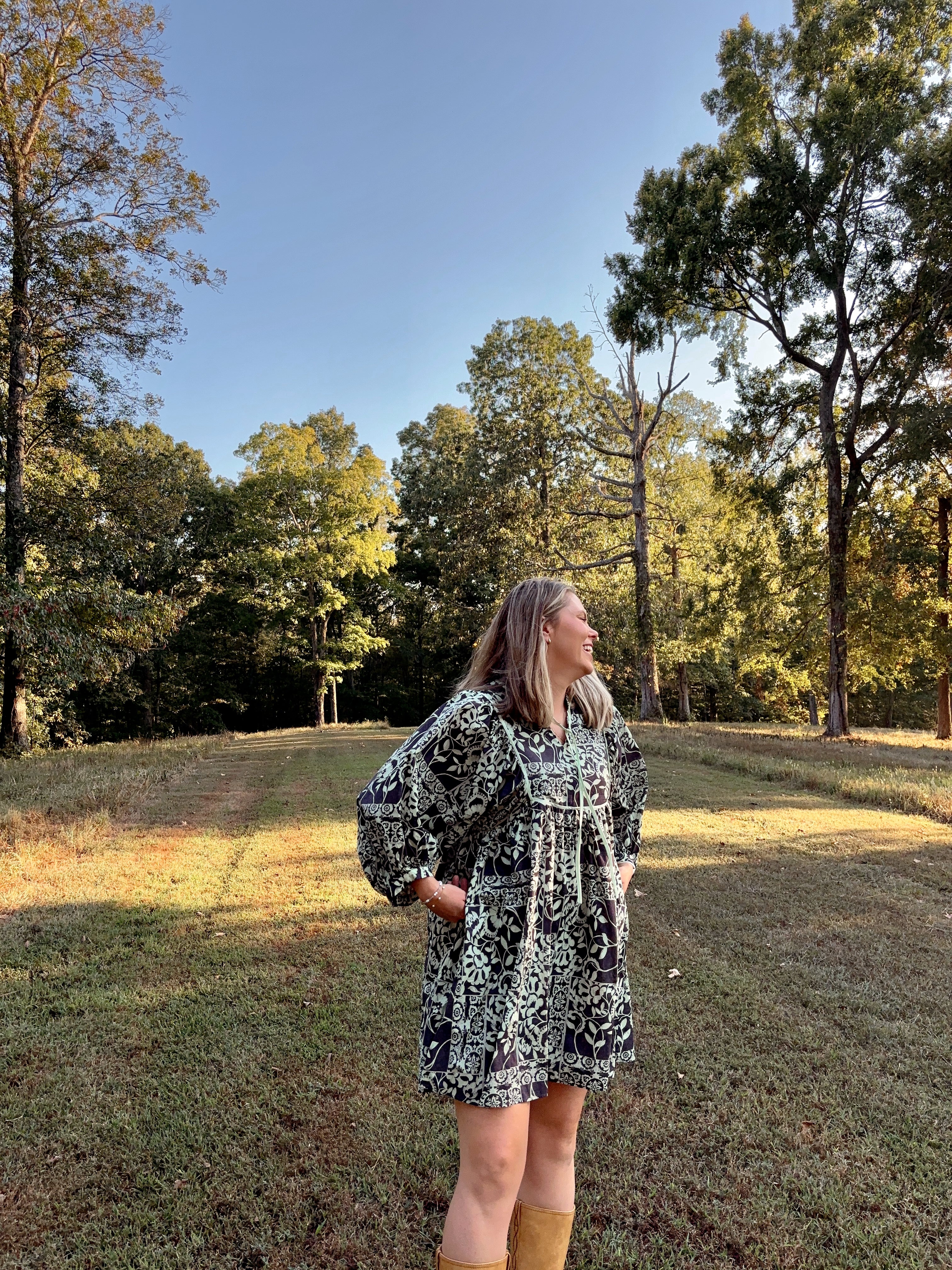 Beaming Boho Dress