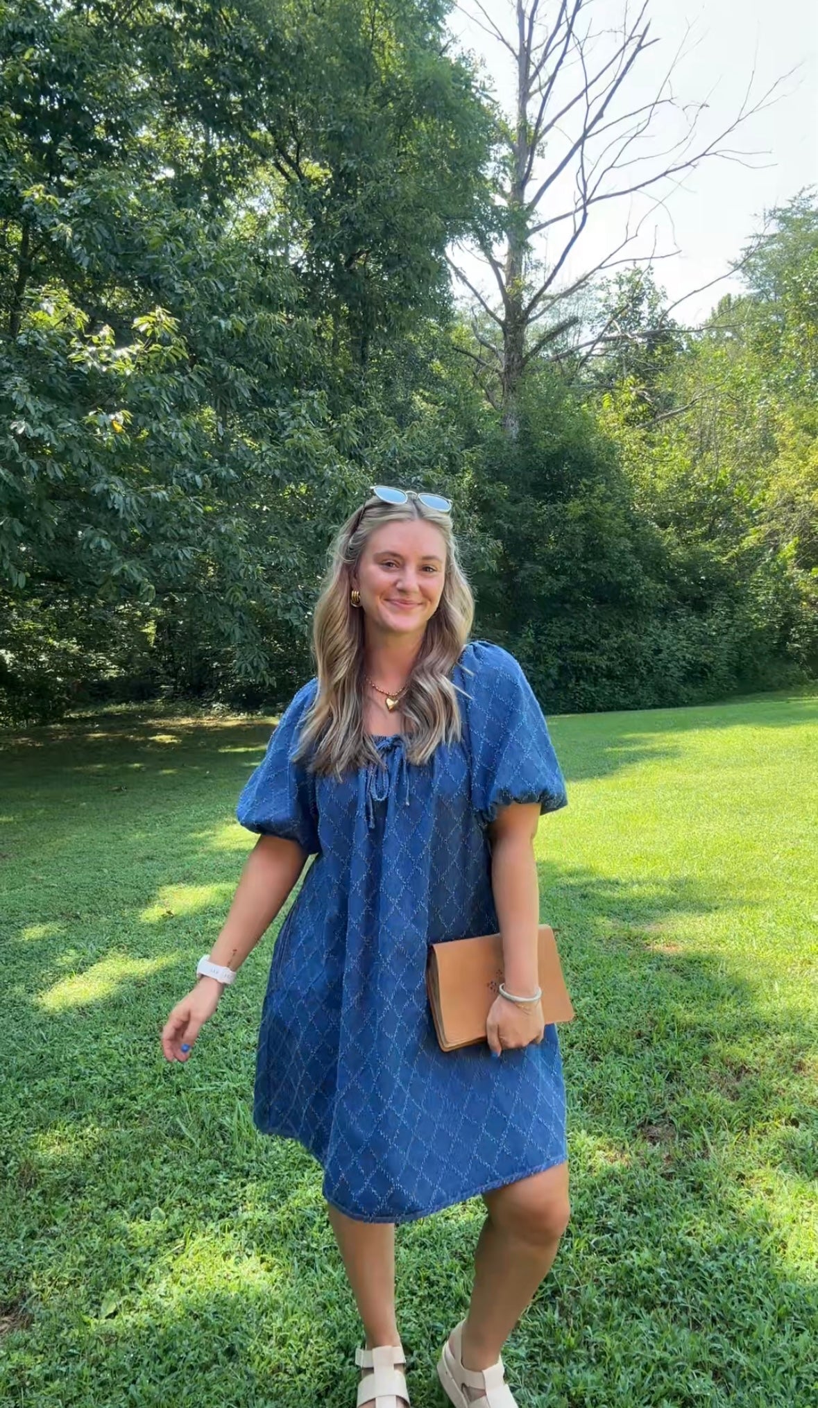 Denim Diamond Dress