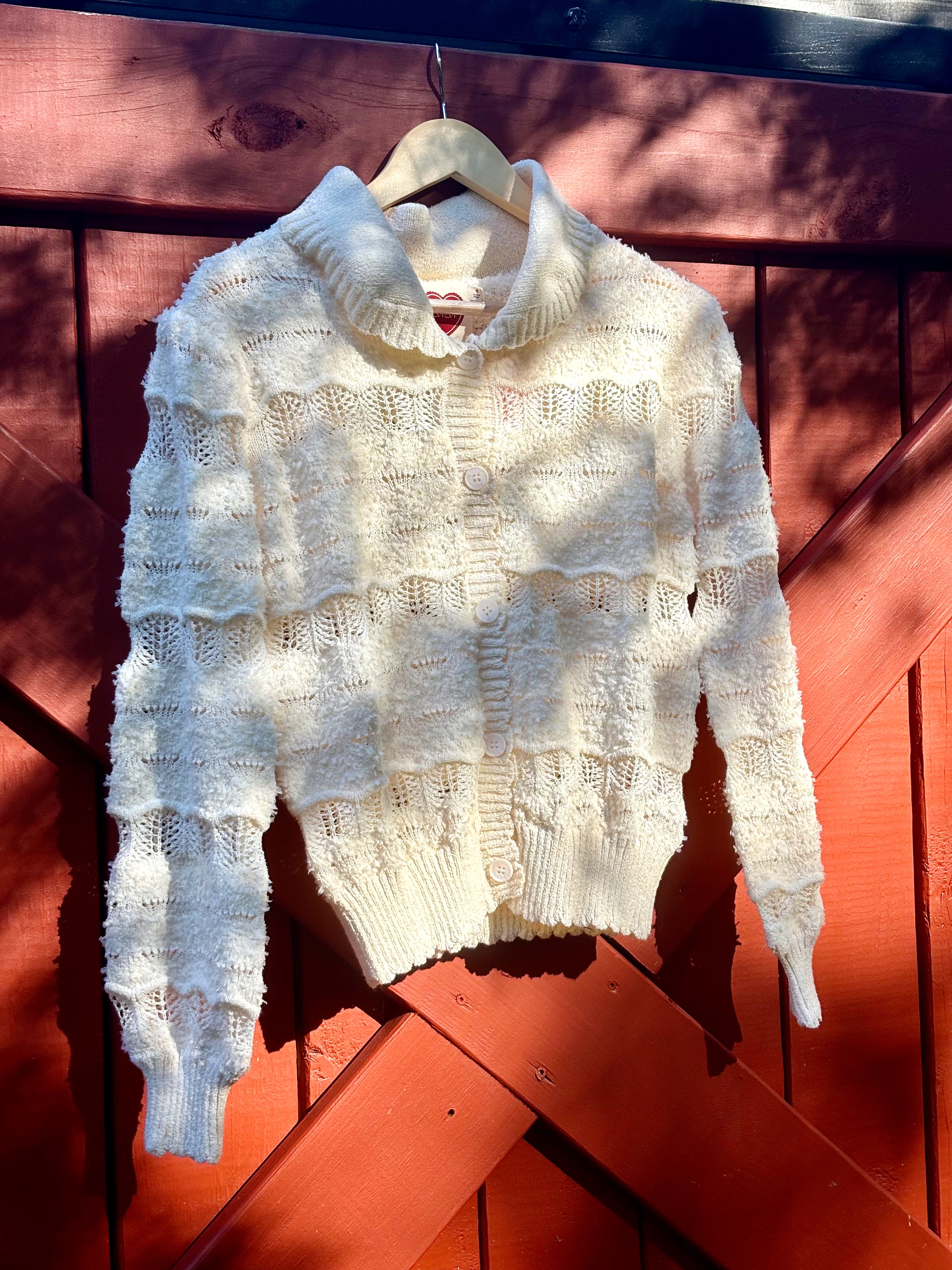 Stevie Ruffle Lace Cardigan