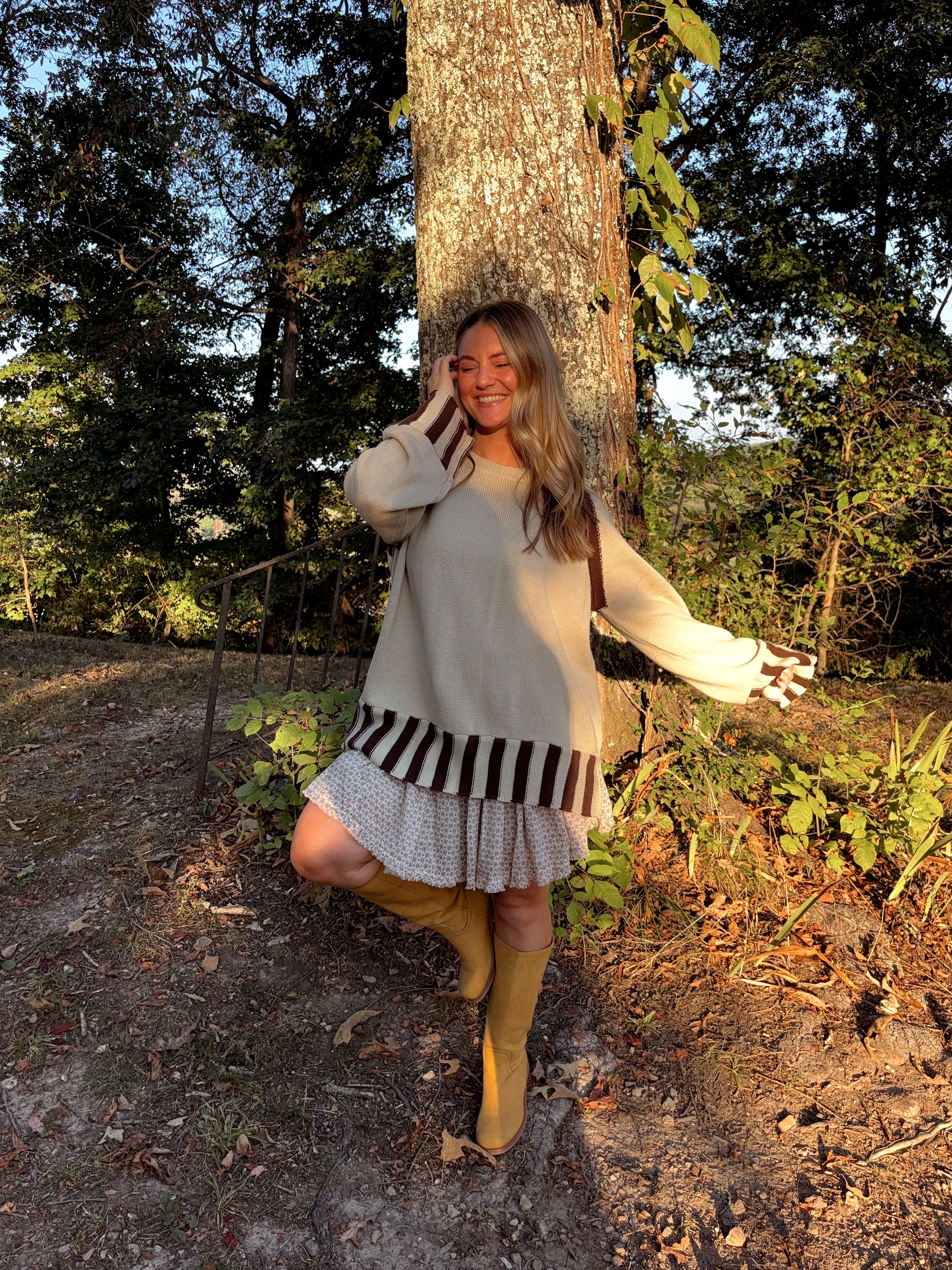Camden Vintage Stripe Sweater