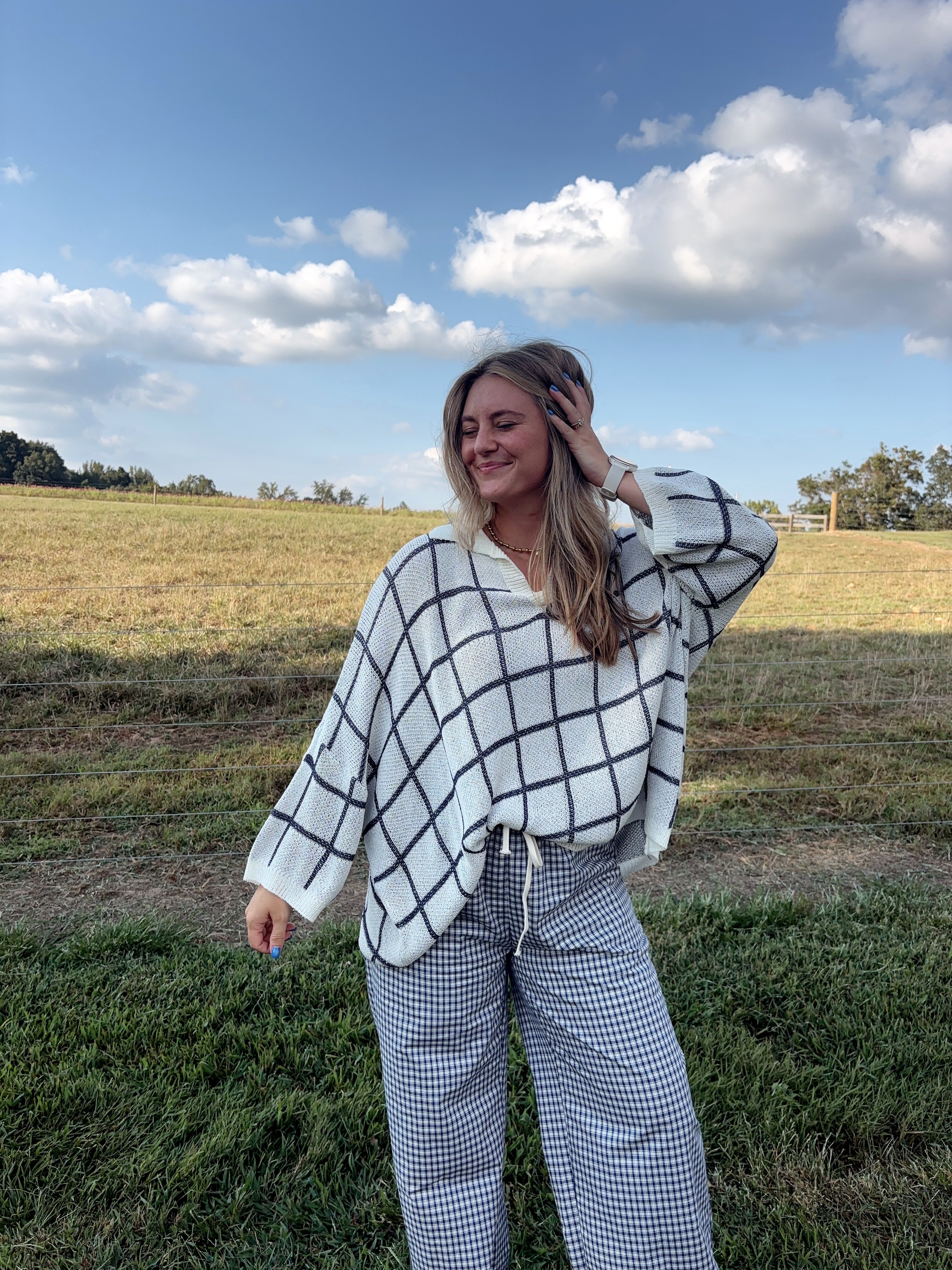 Gigi Plaid Pants