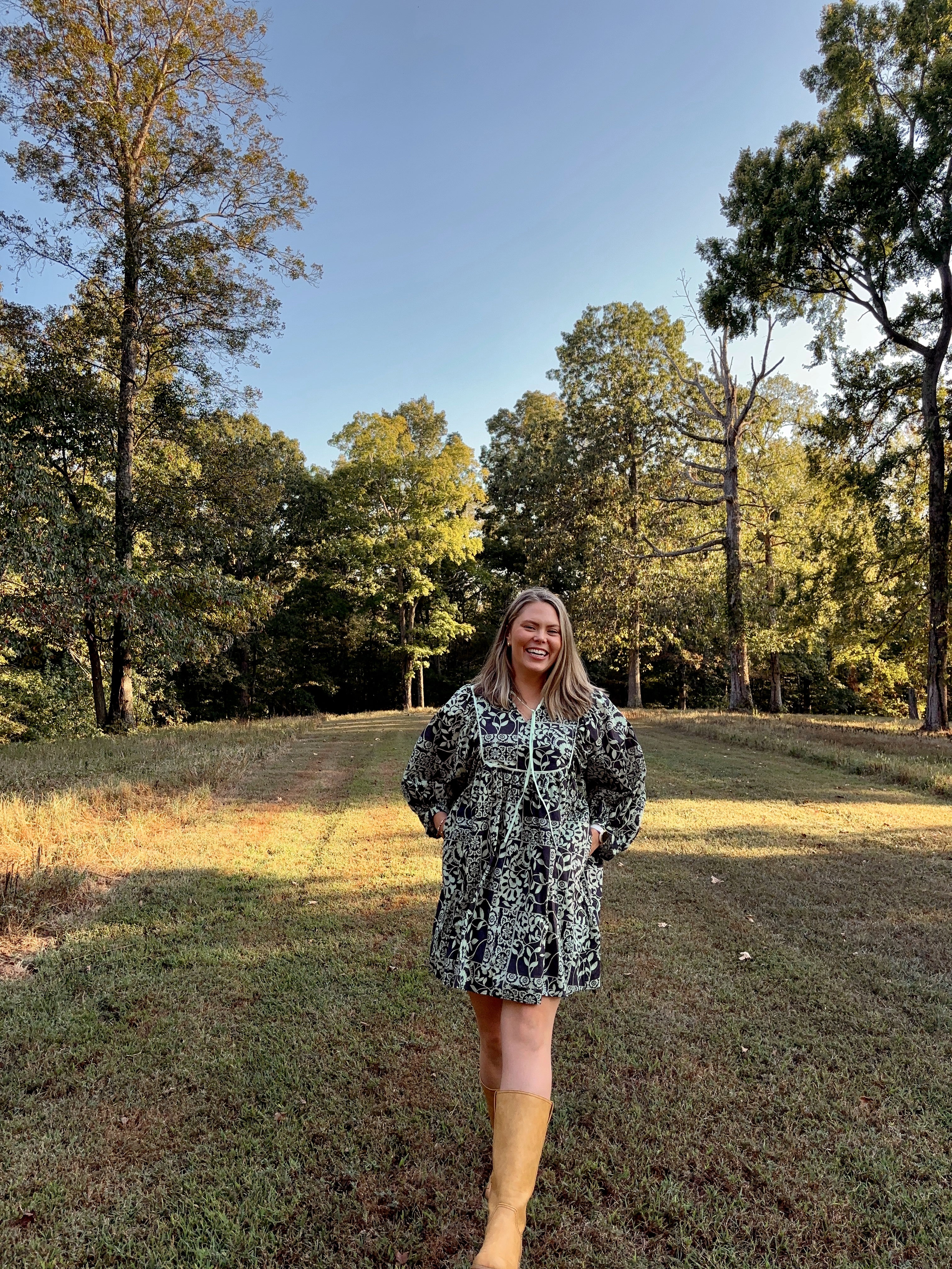 Beaming Boho Dress