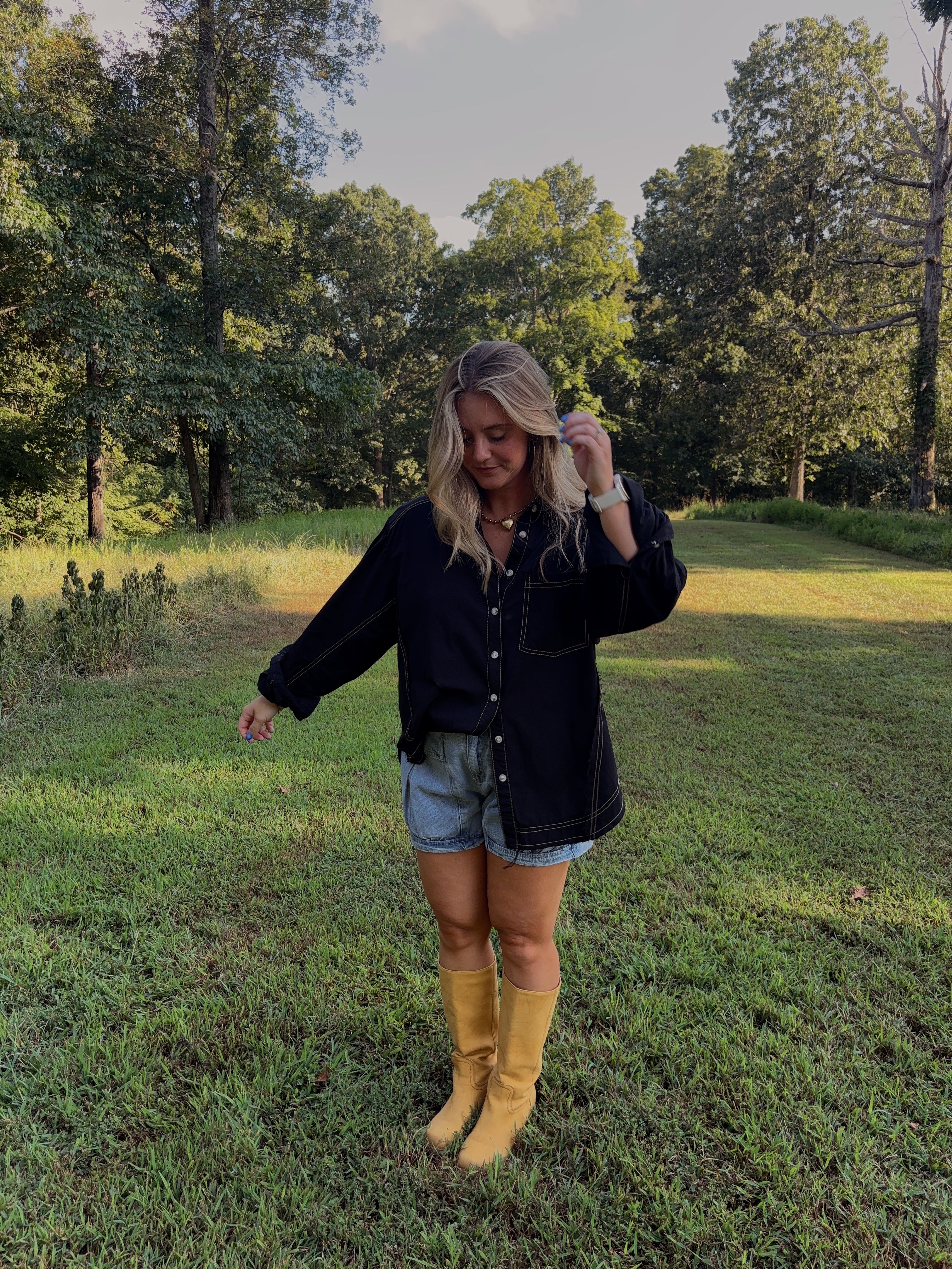 Lucy Button Down Top