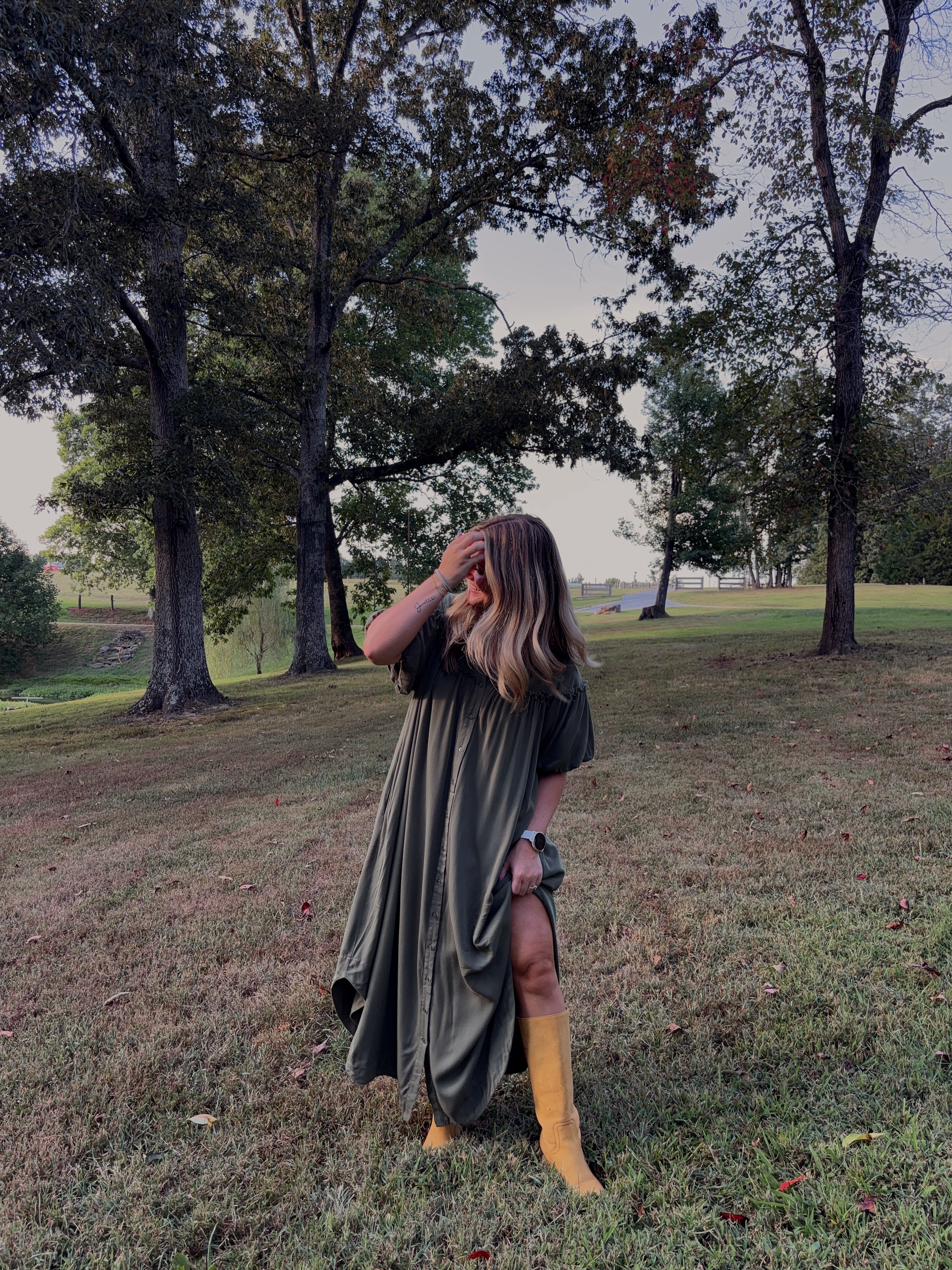 Matcha Midi Dress