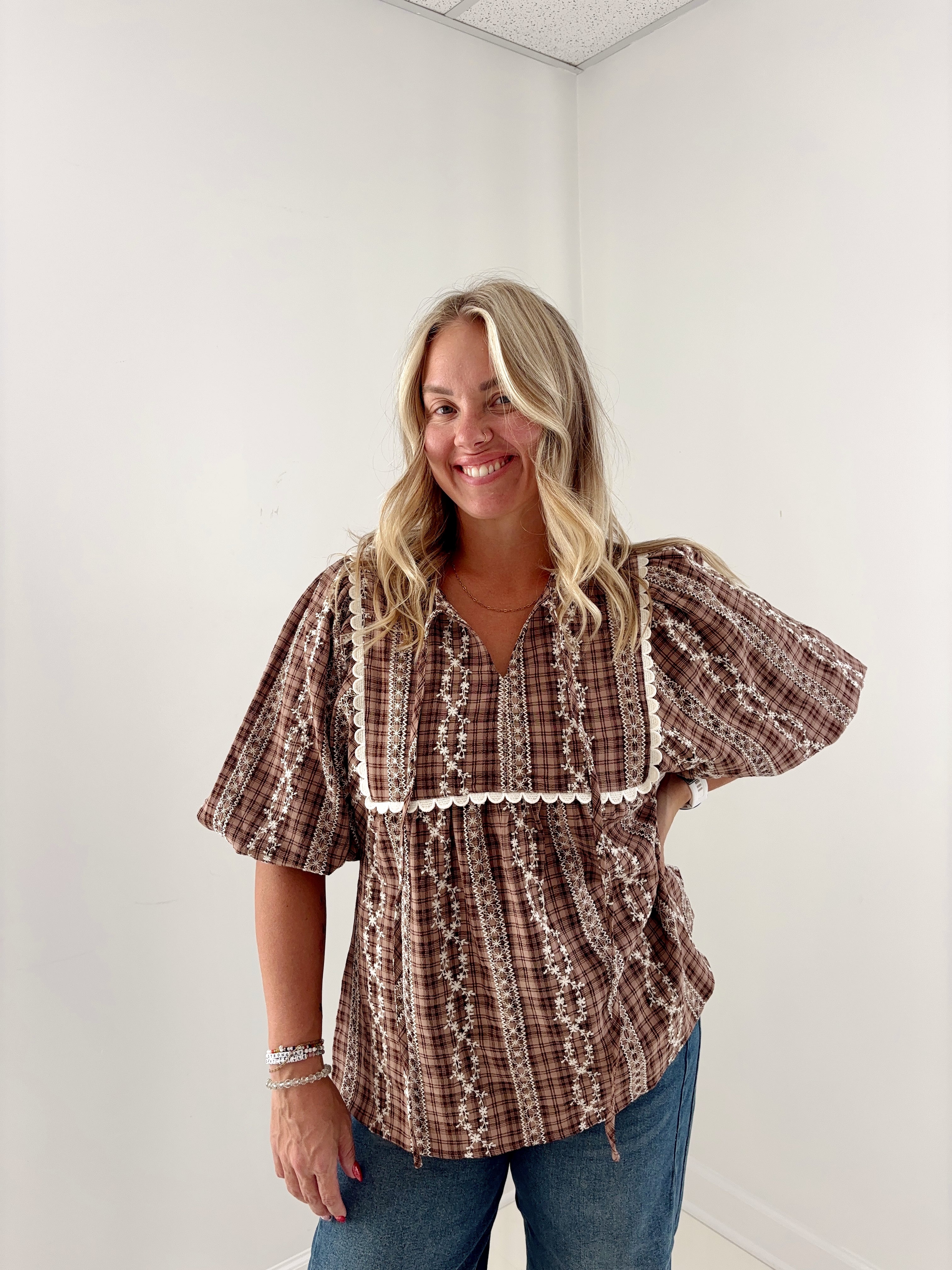 Beatrice Embriodered Blouse