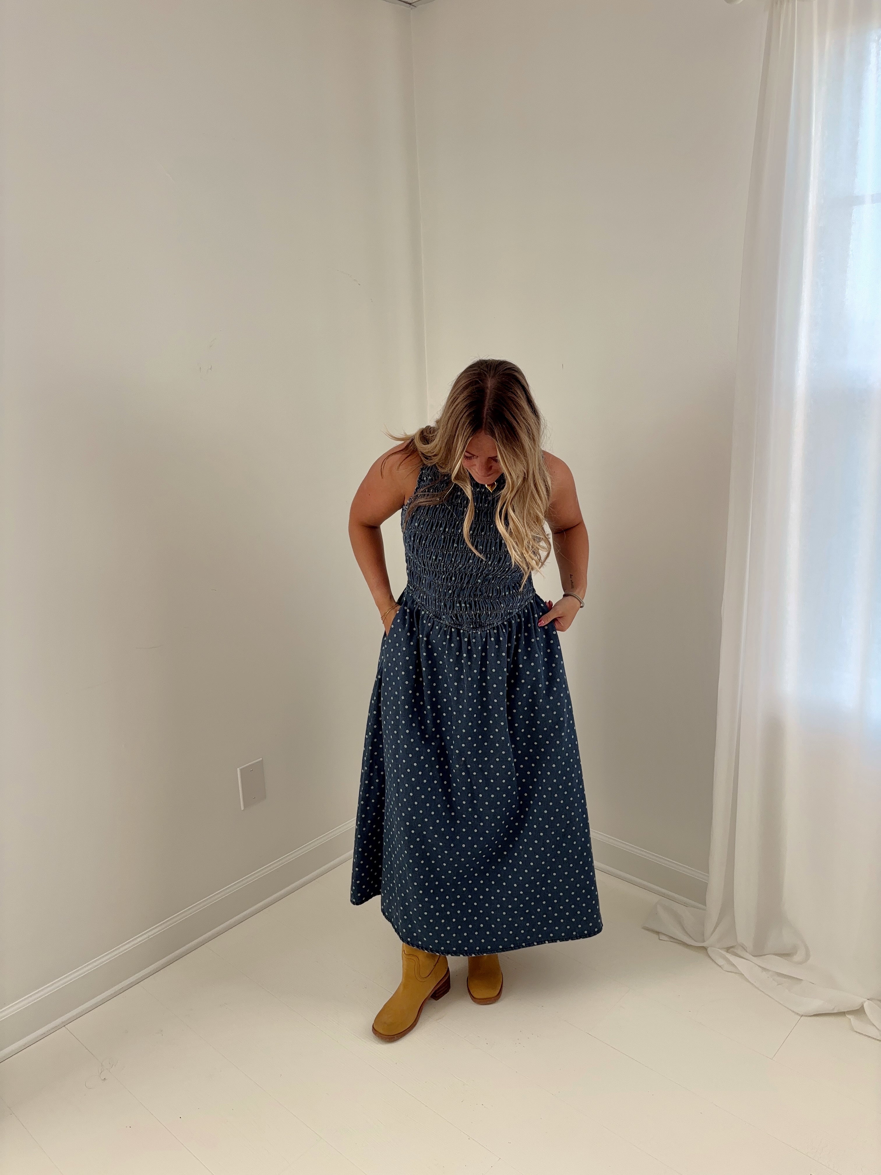 Mary Jane Polka Dress
