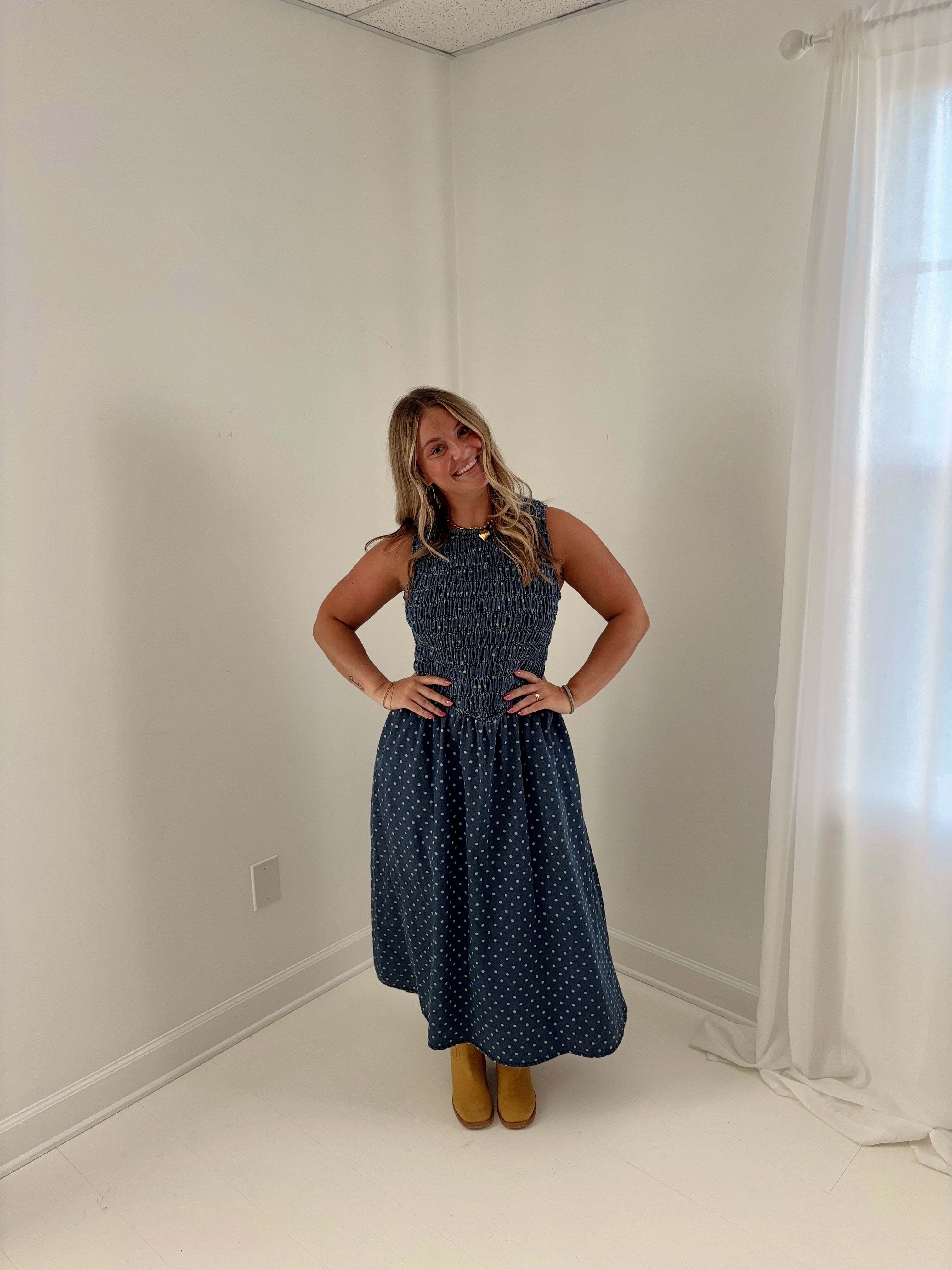 Mary Jane Polka Dress