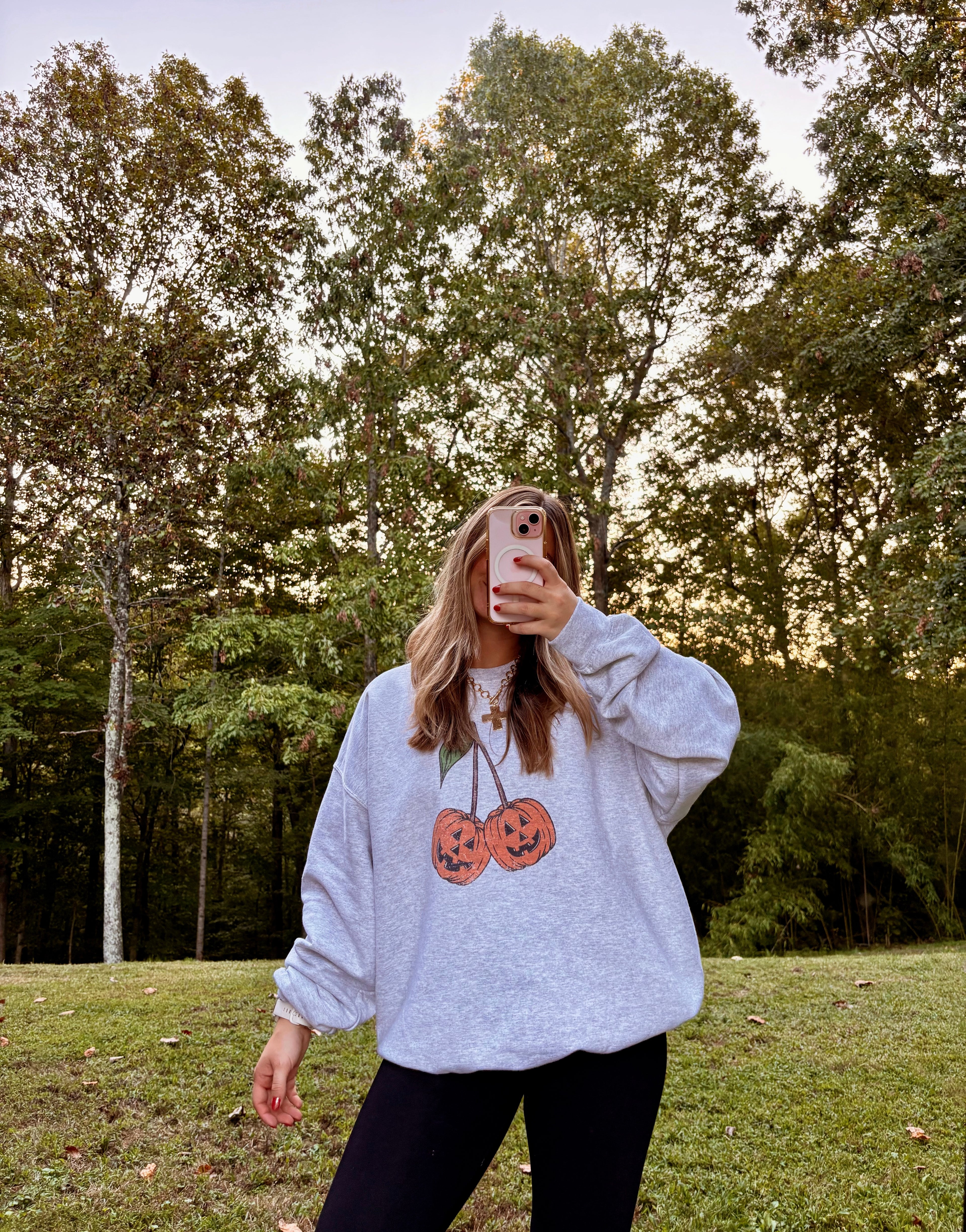 Pumpkin Cherry Sweatshirt