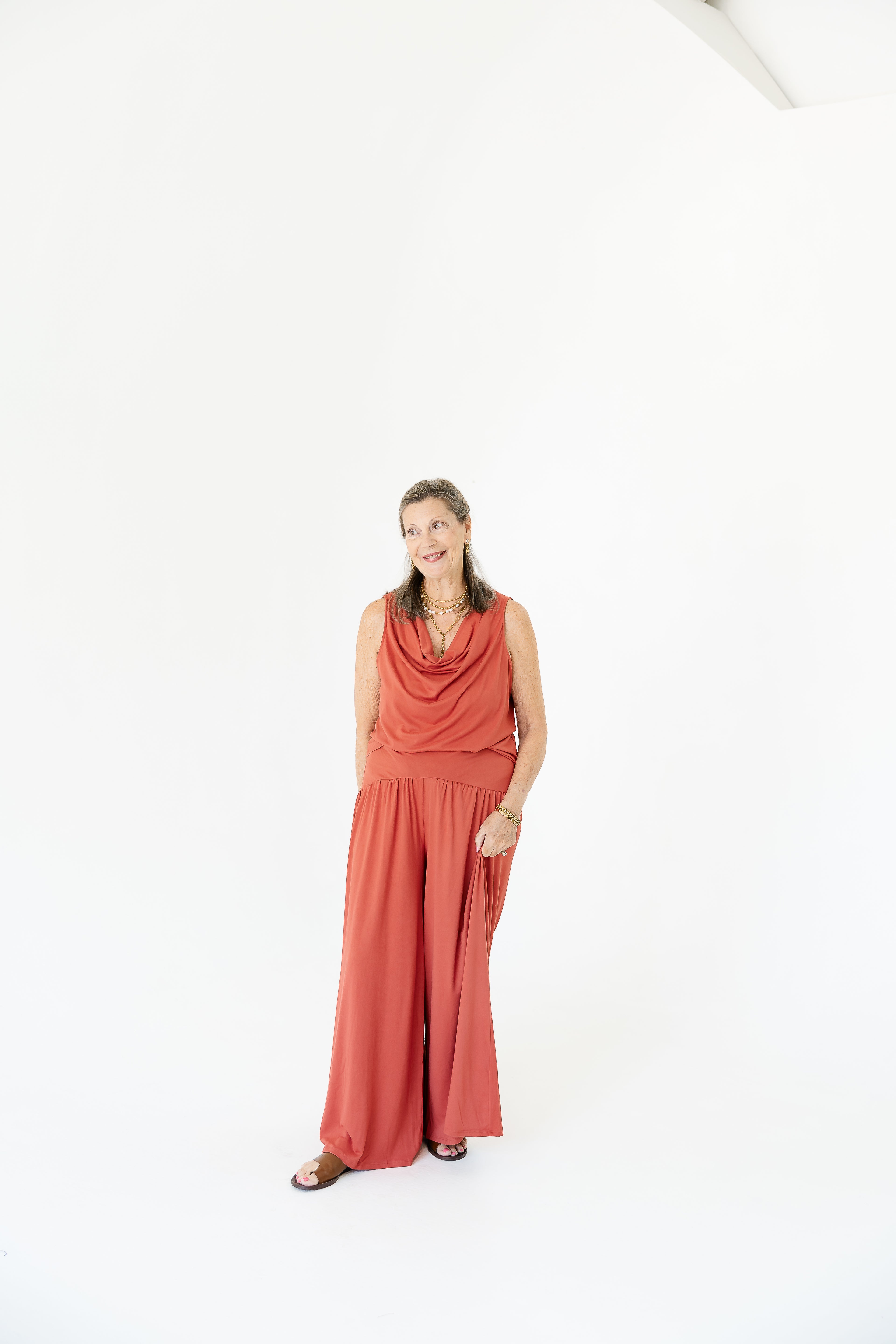 All American Cowl Neck Set