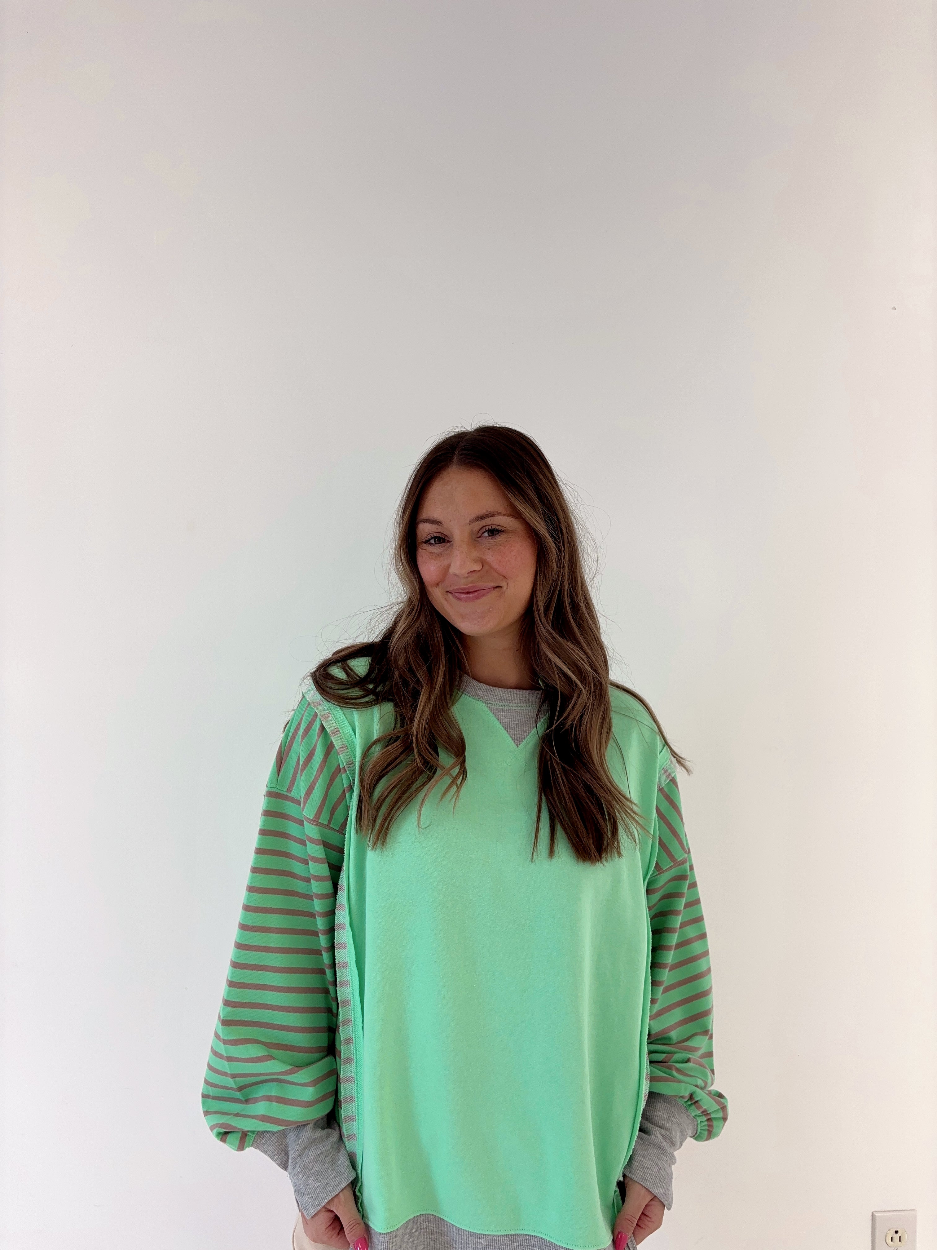 Greenland Striped Crewneck