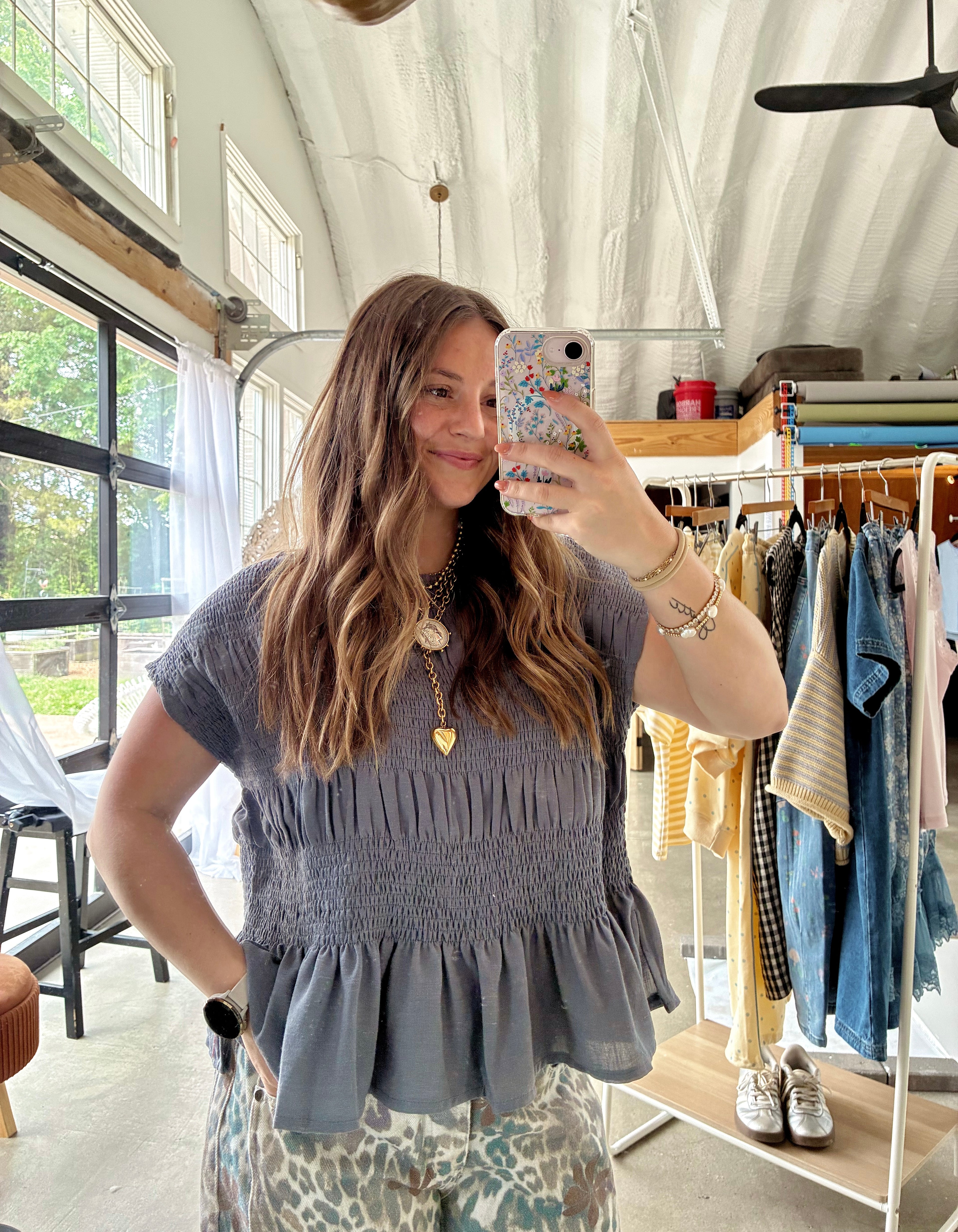 Grace Ruched Top