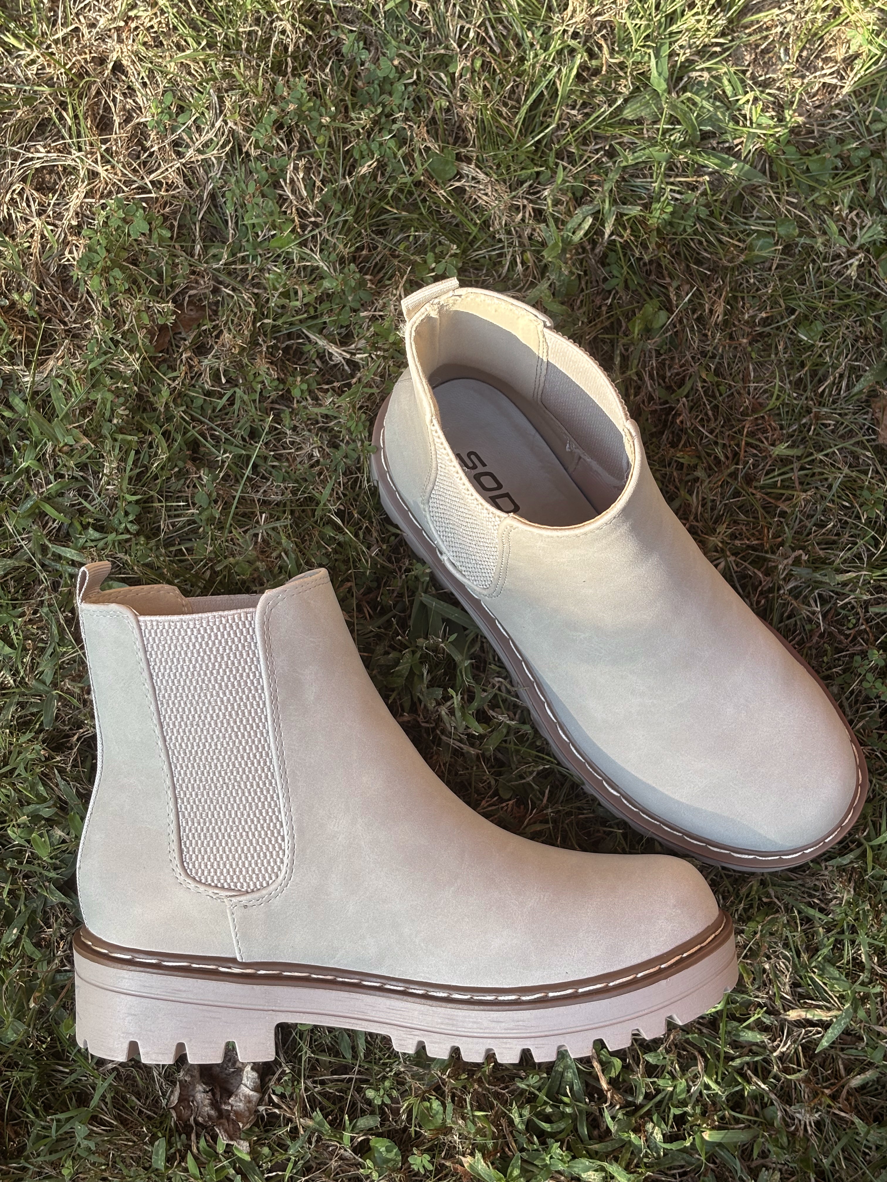 Chelsea Lug Sole Booties
