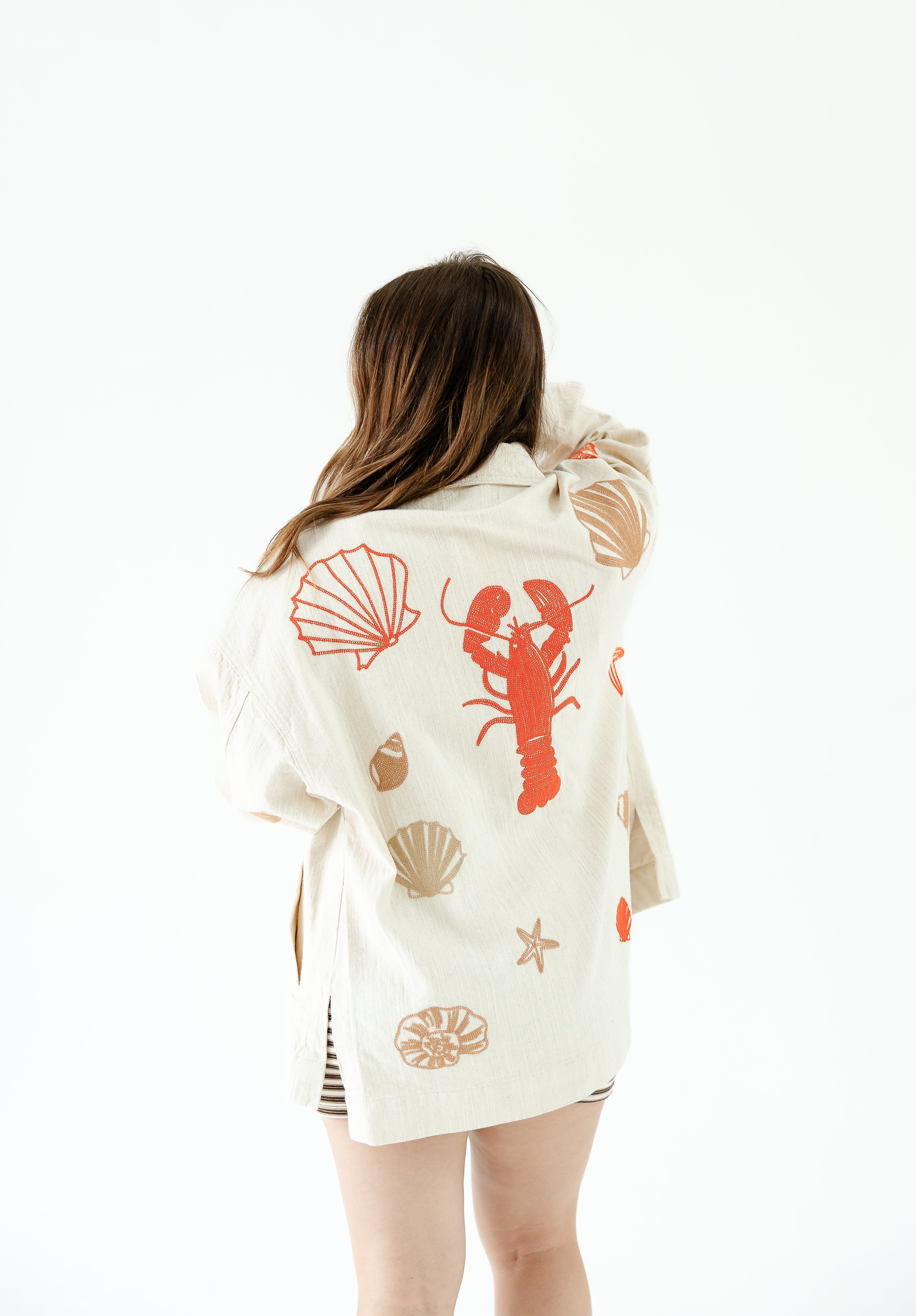 Lobster Embriodered Jacket