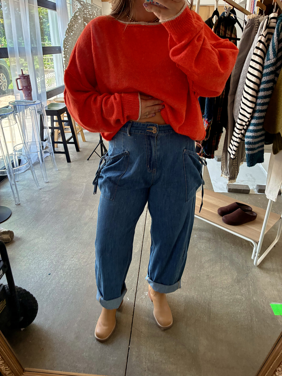 Roaming Free Barrel Jeans