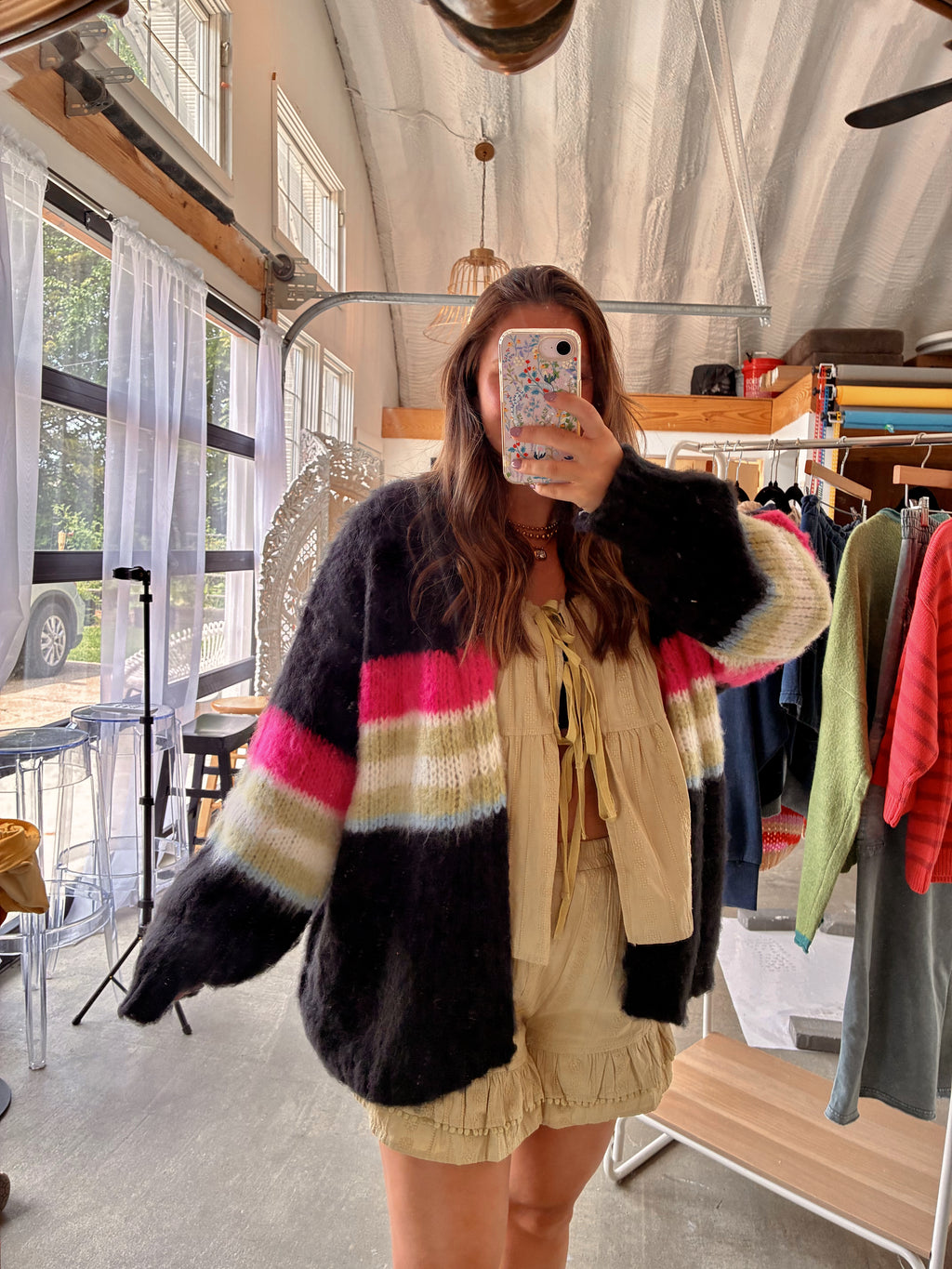 Wanderlust Striped Cardi