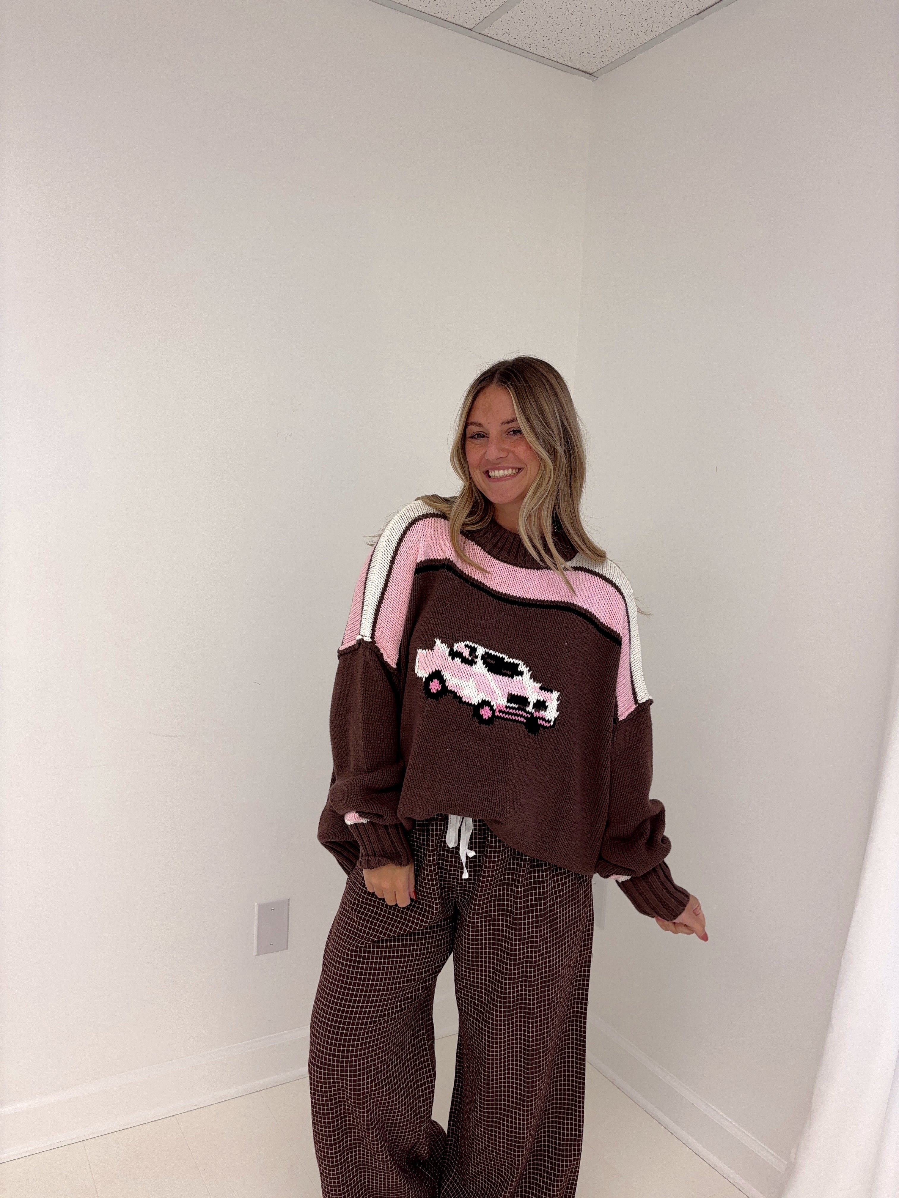 Sweet Jean Car Sweater