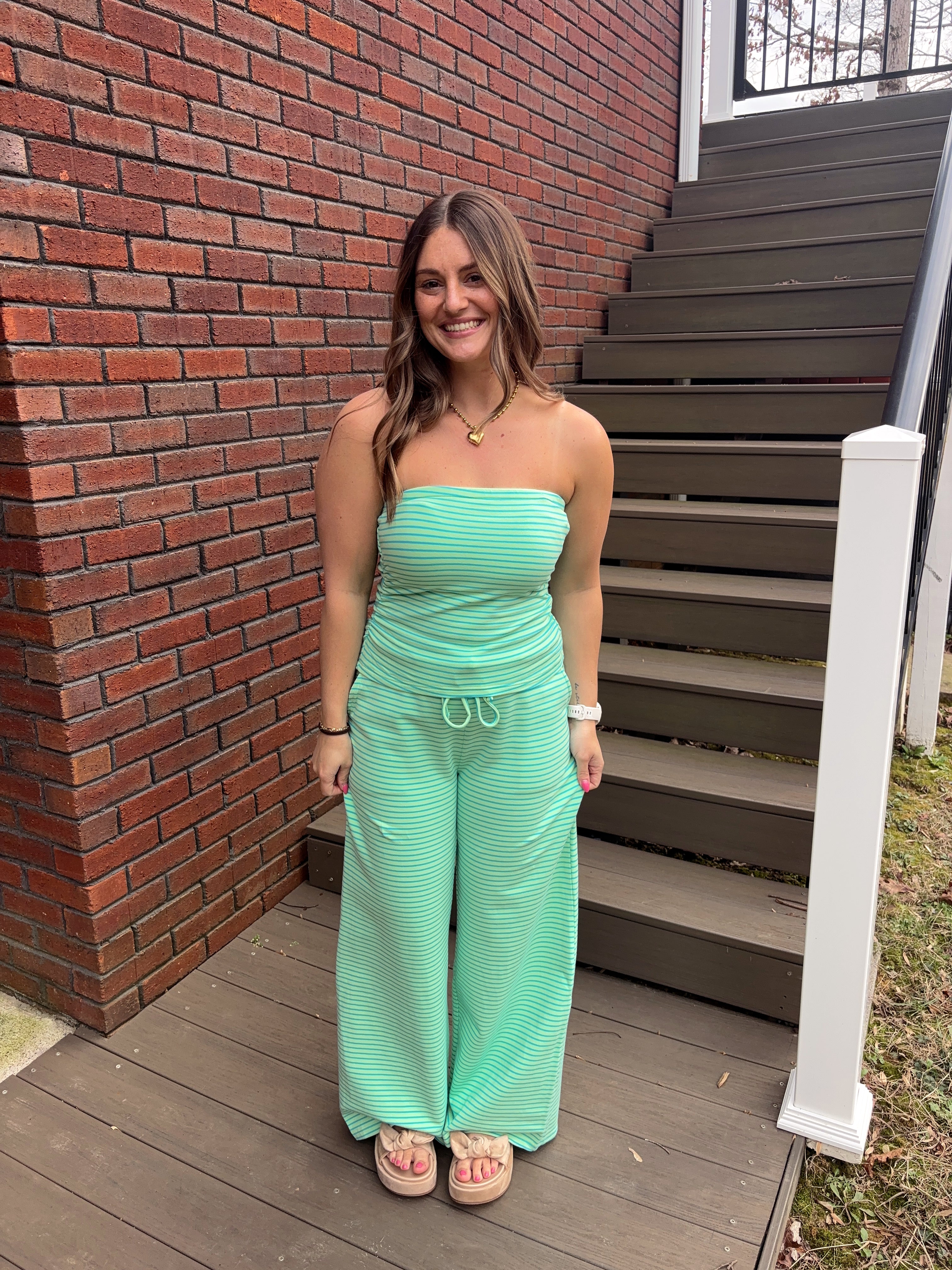 Minty Green Tube Set