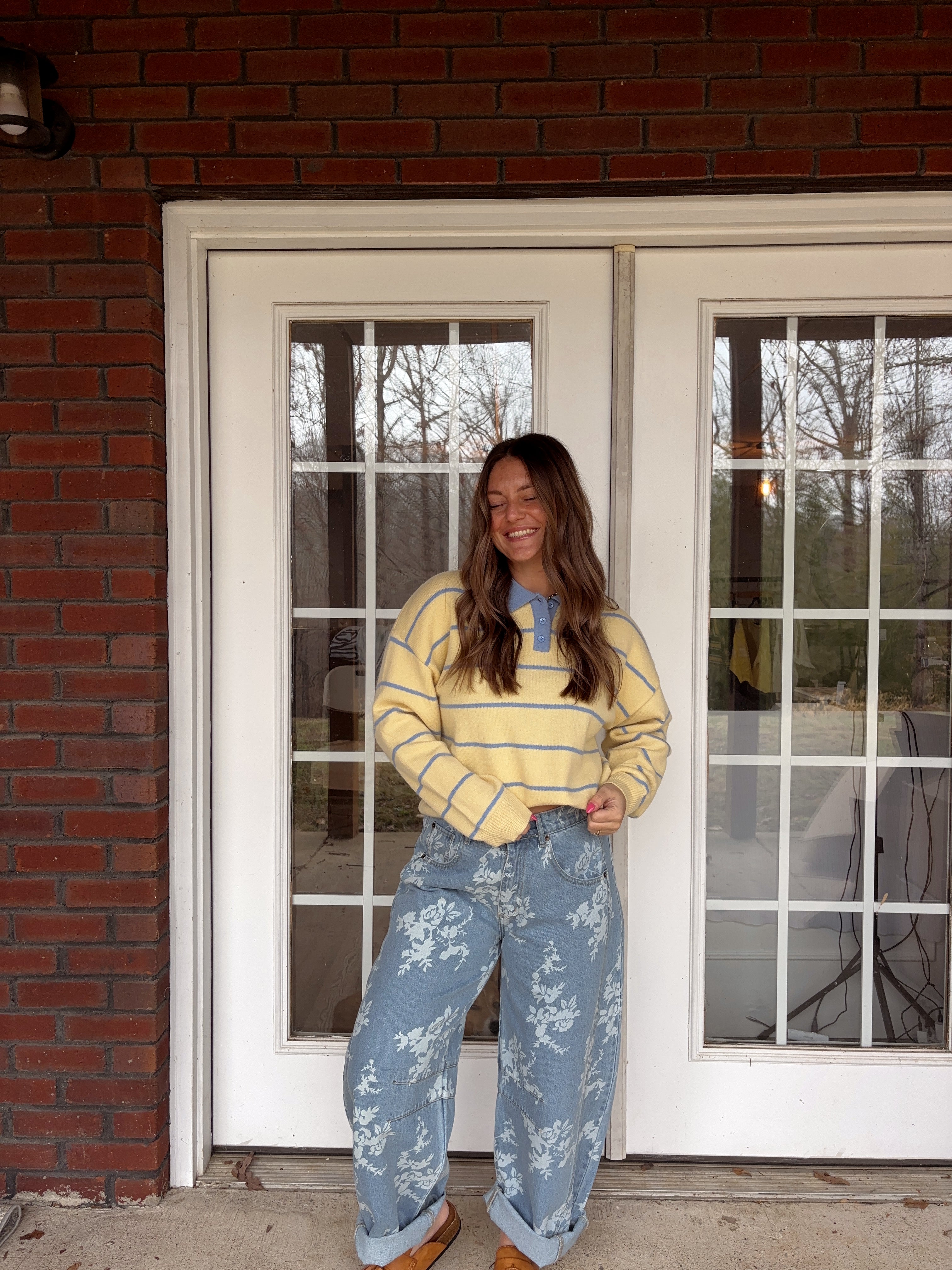 Joanna Striped Rugby Sweater