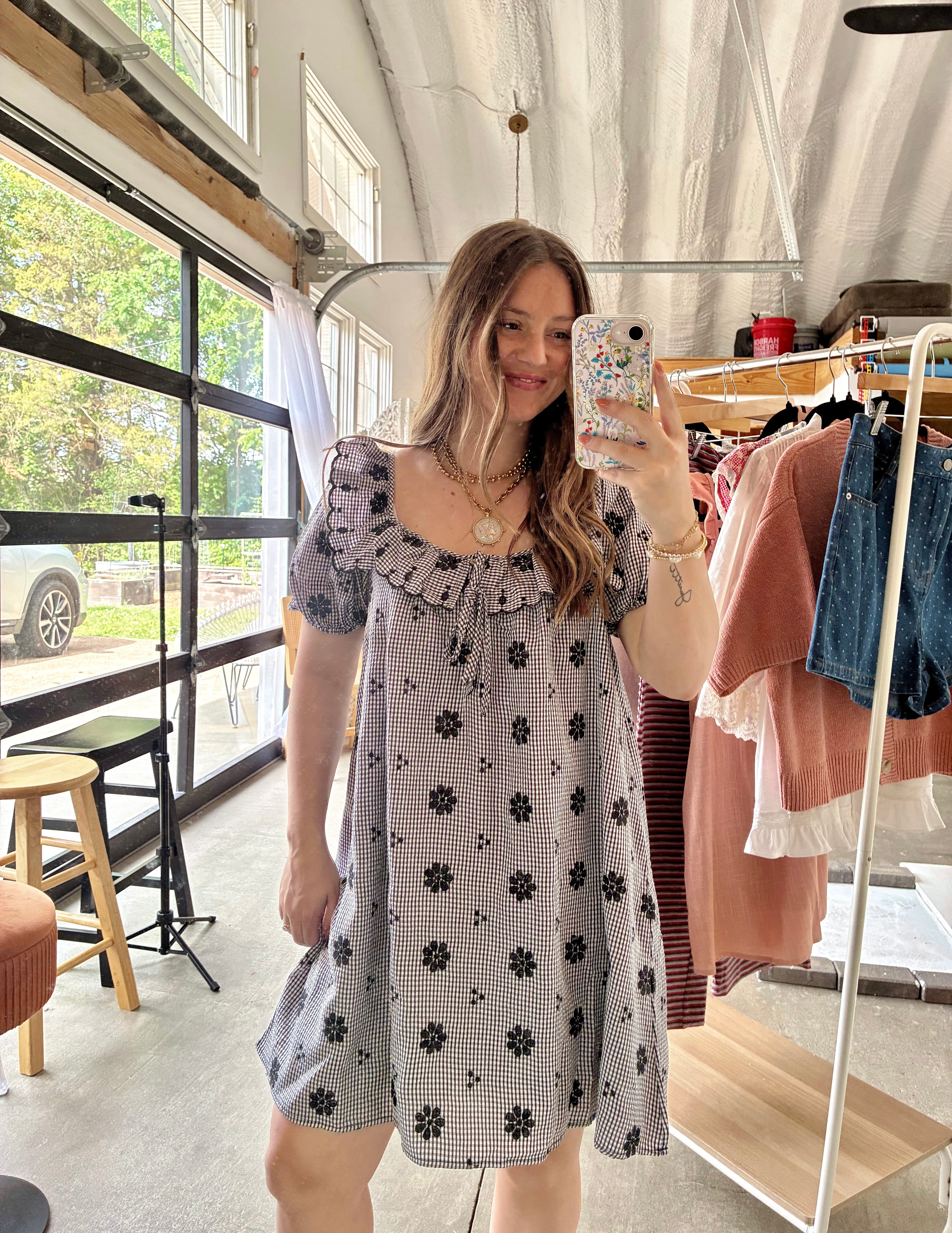 Golly Gingham Dress