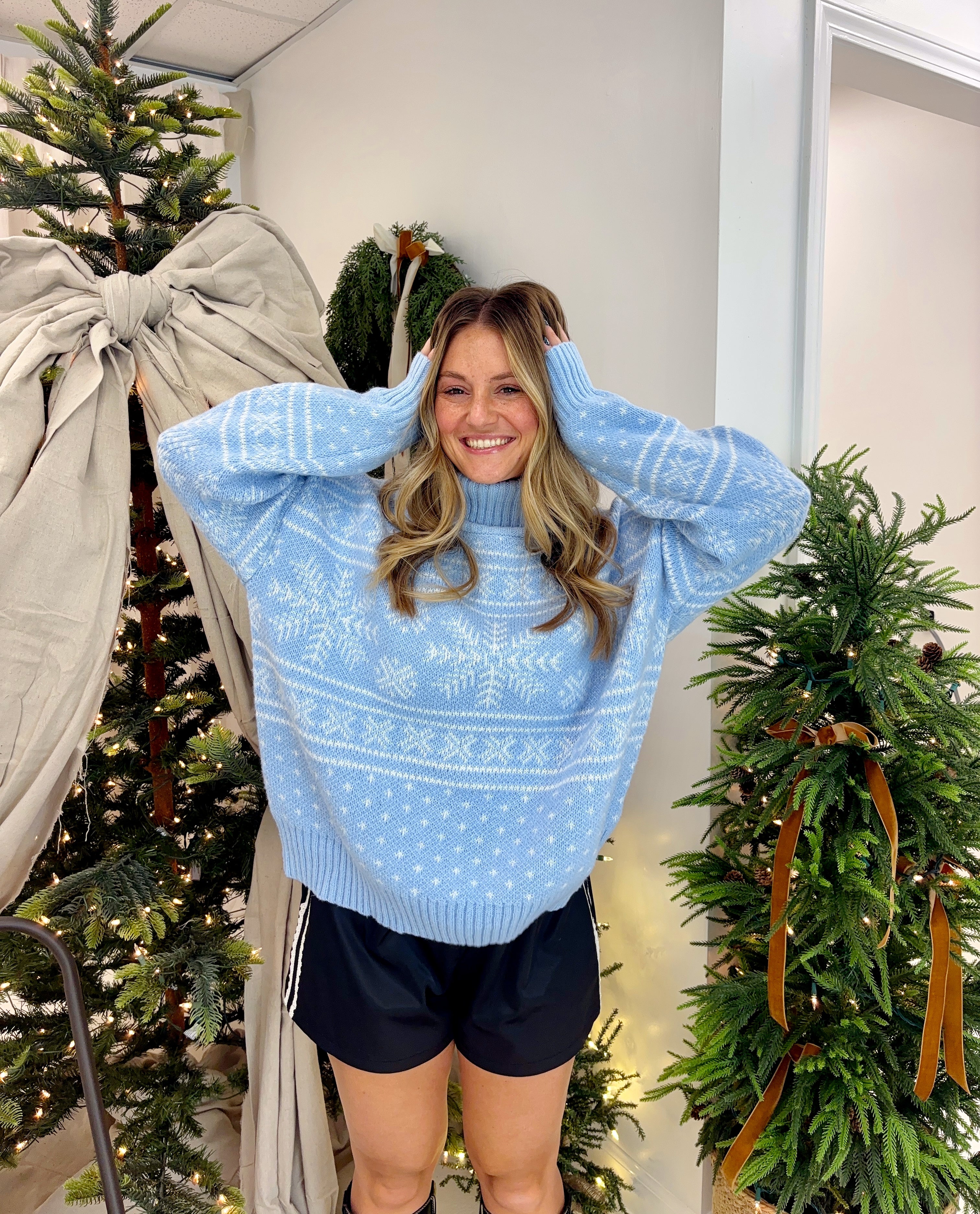 Snowy Dreams Sweater