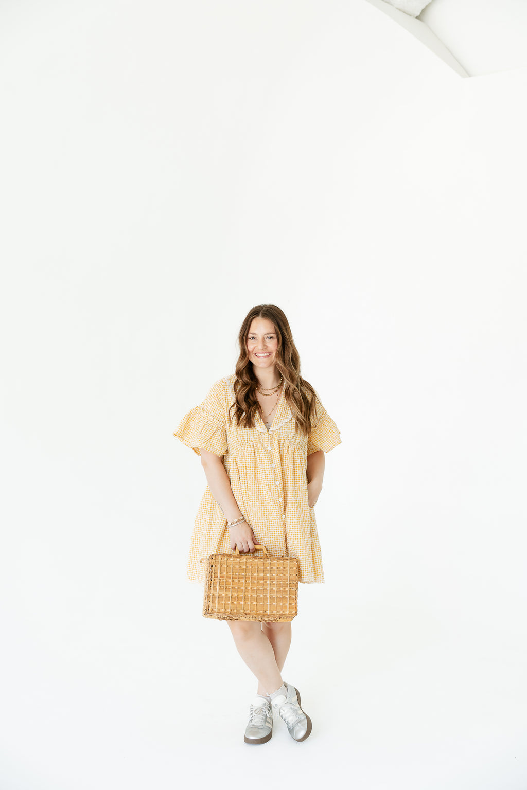 Golden Hour Floral Dress