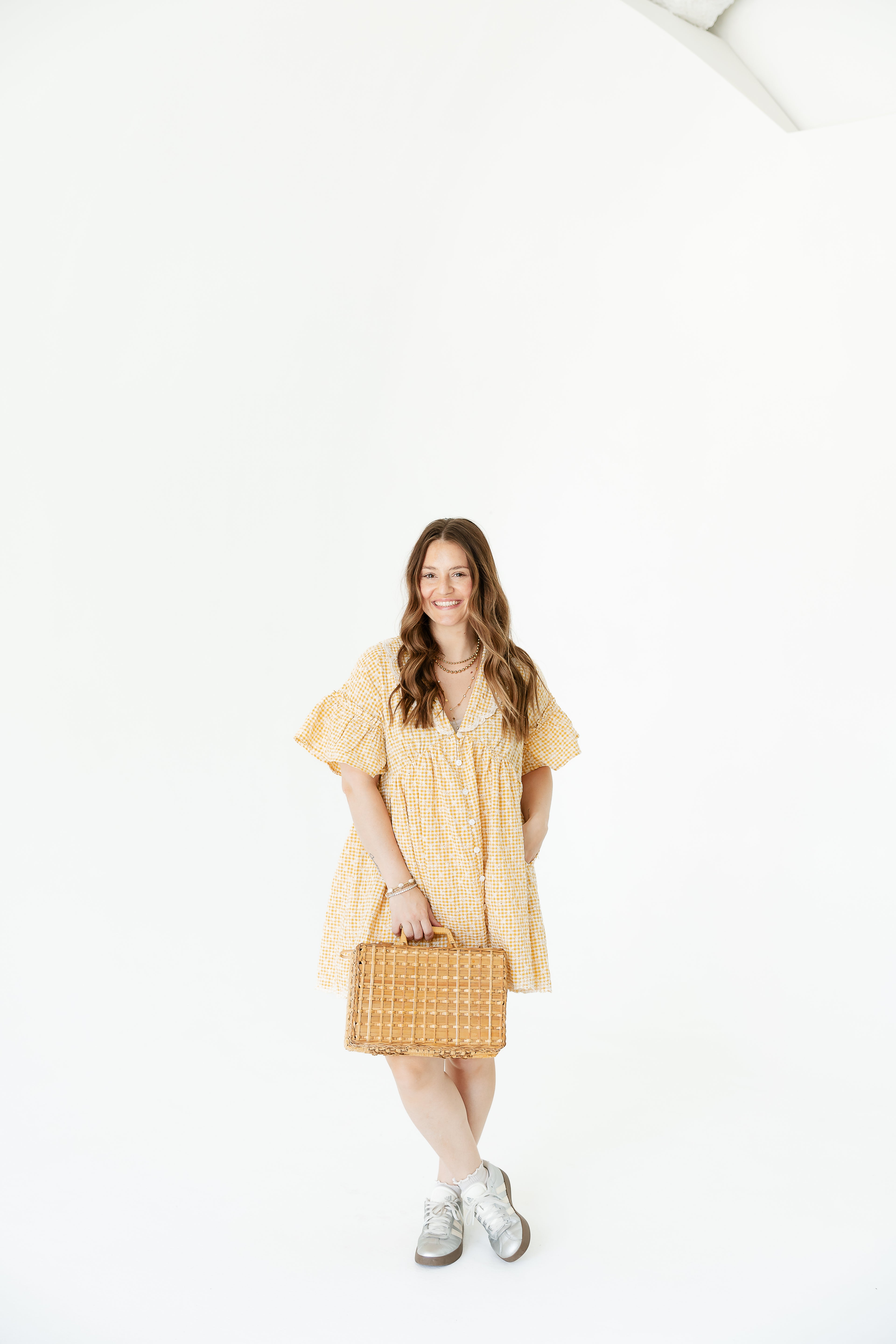 Golden Hour Floral Dress