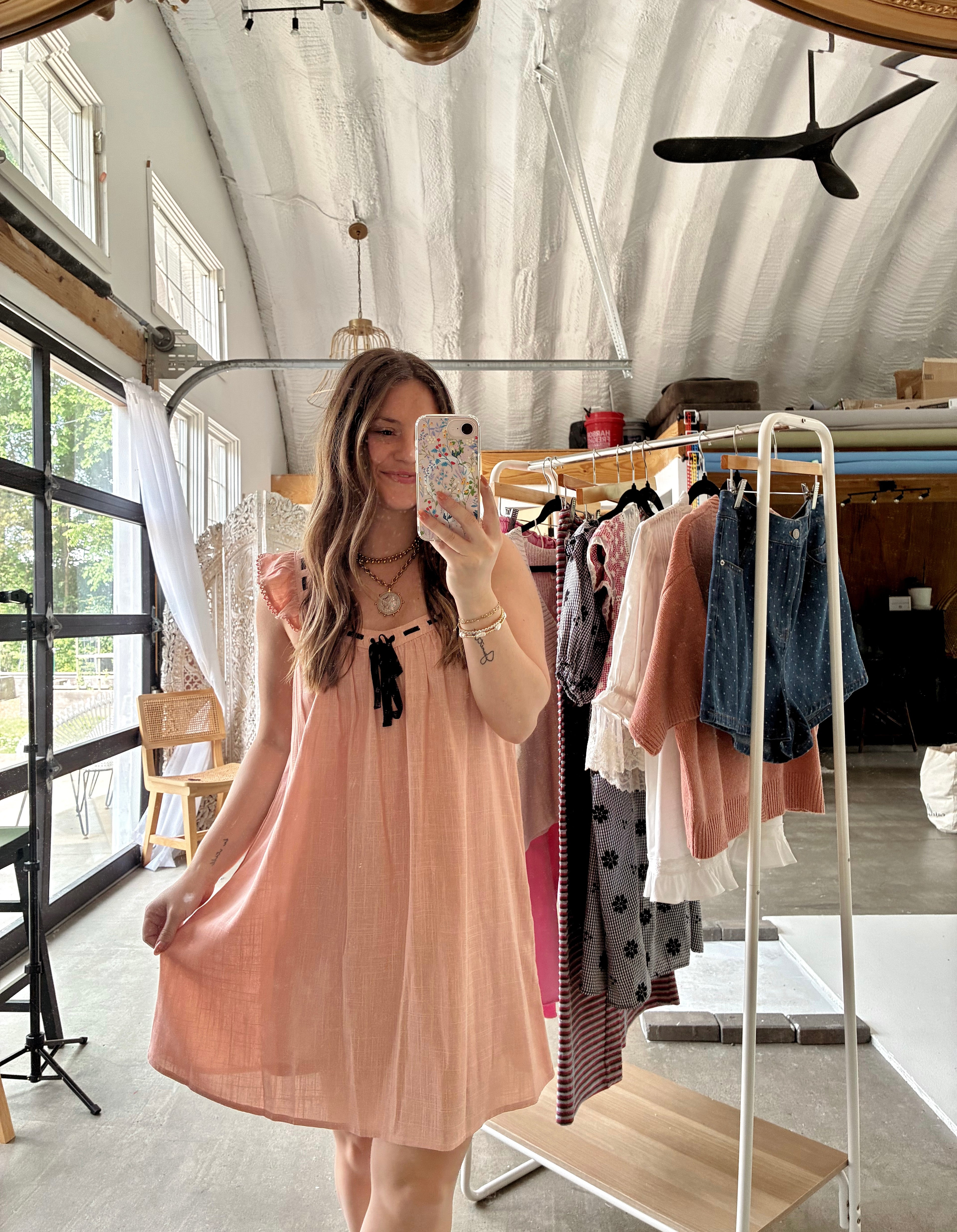 Pink Princess Tie Dress