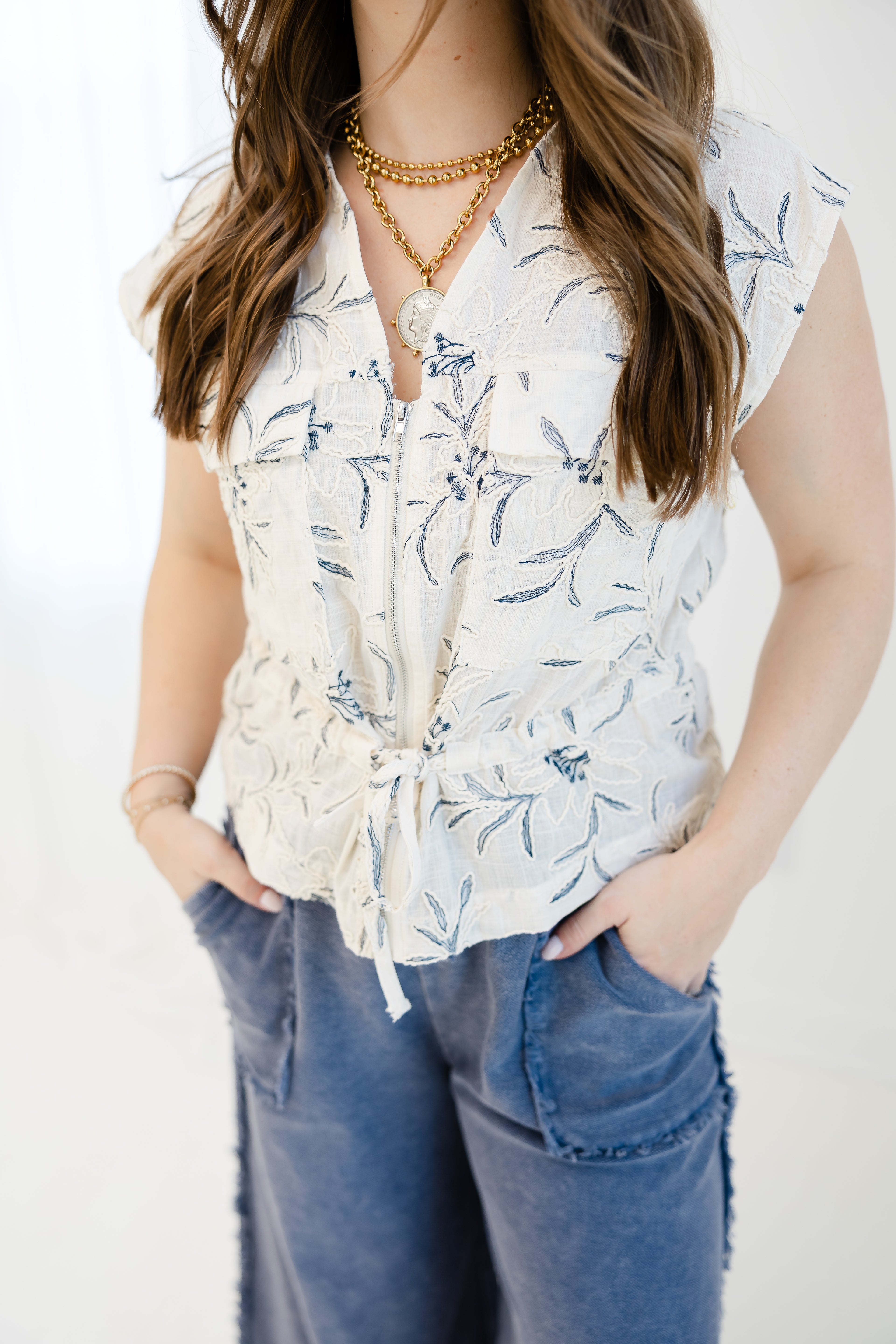Breezy Floral Blouse