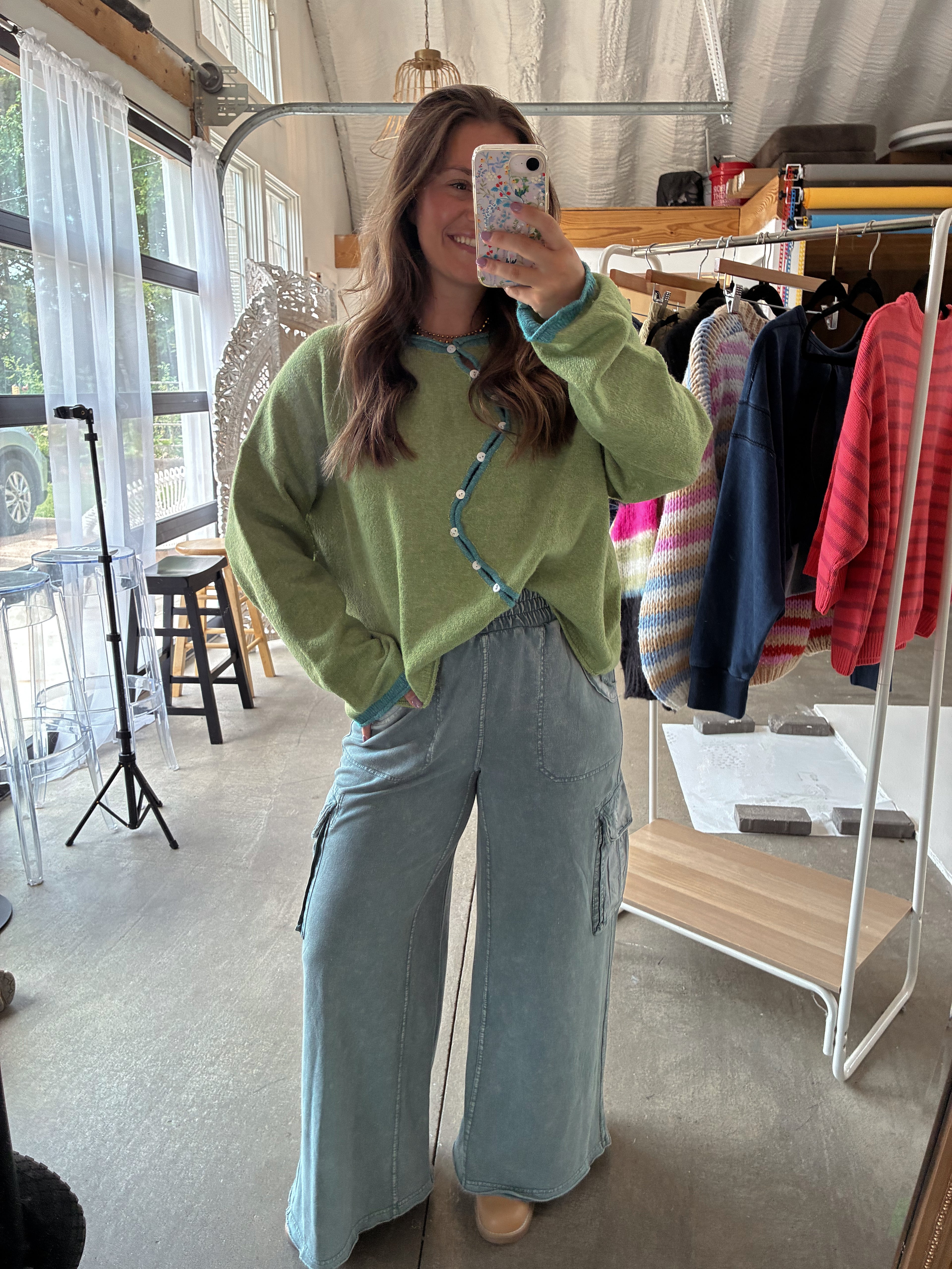 Retro Zig Zag Sweater