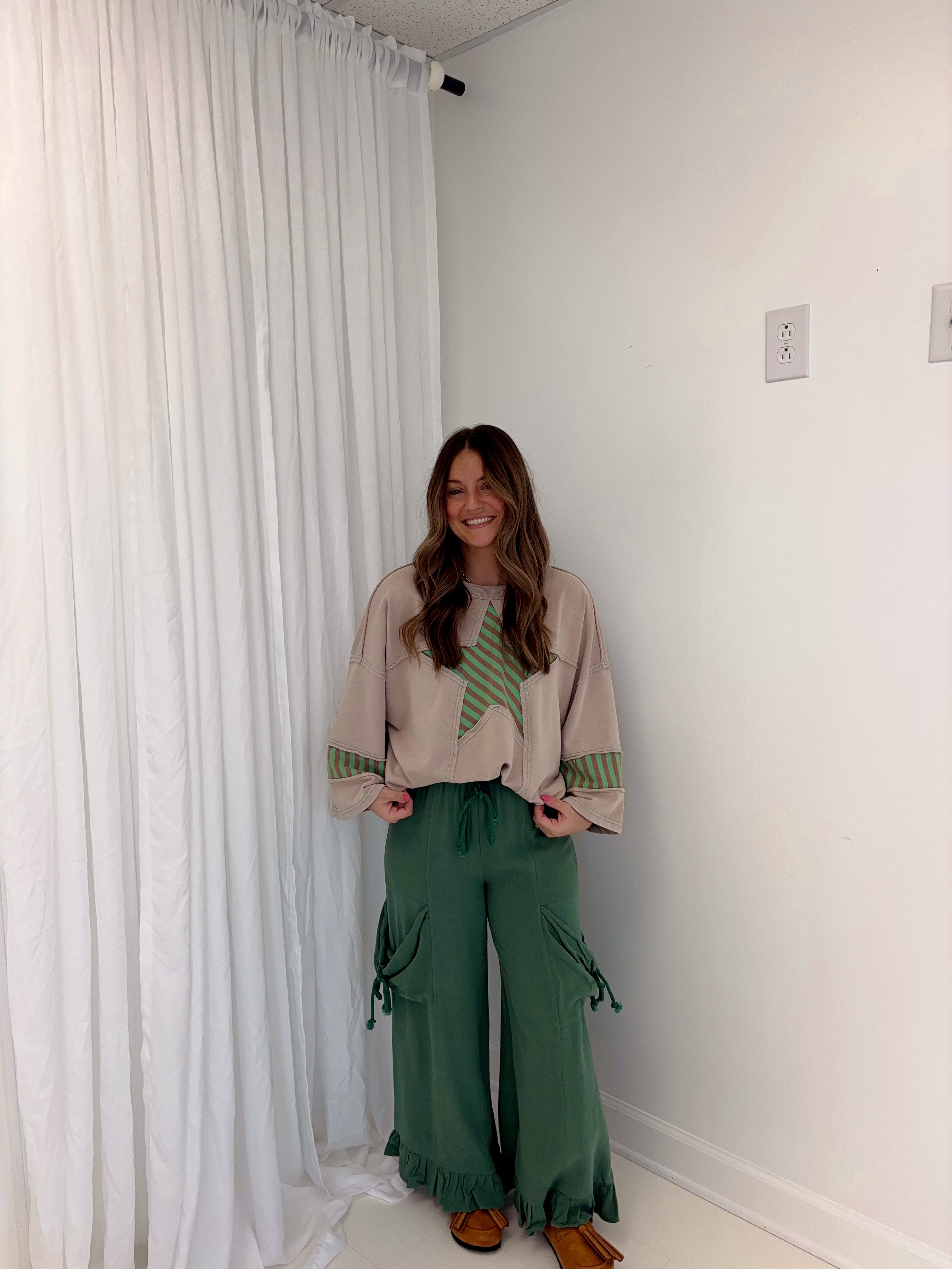 Star Of The Show Top - Sage