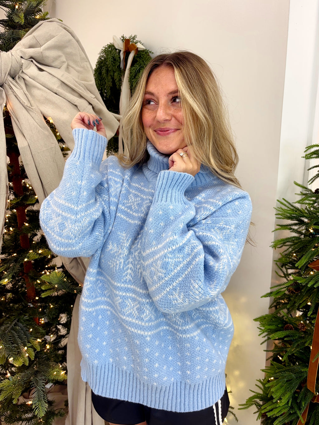 Snowy Dreams Sweater