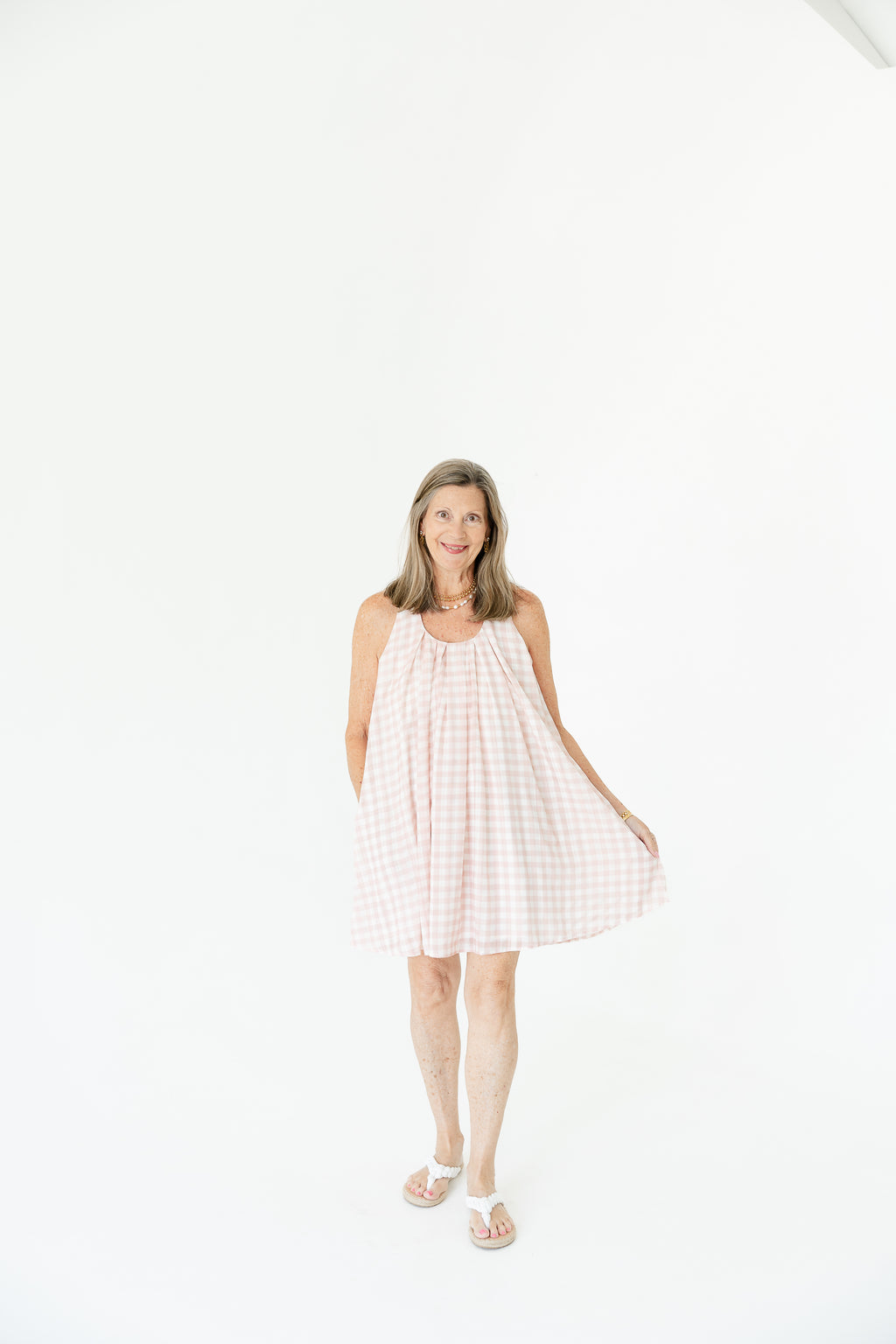 Daydream Gingham Dress