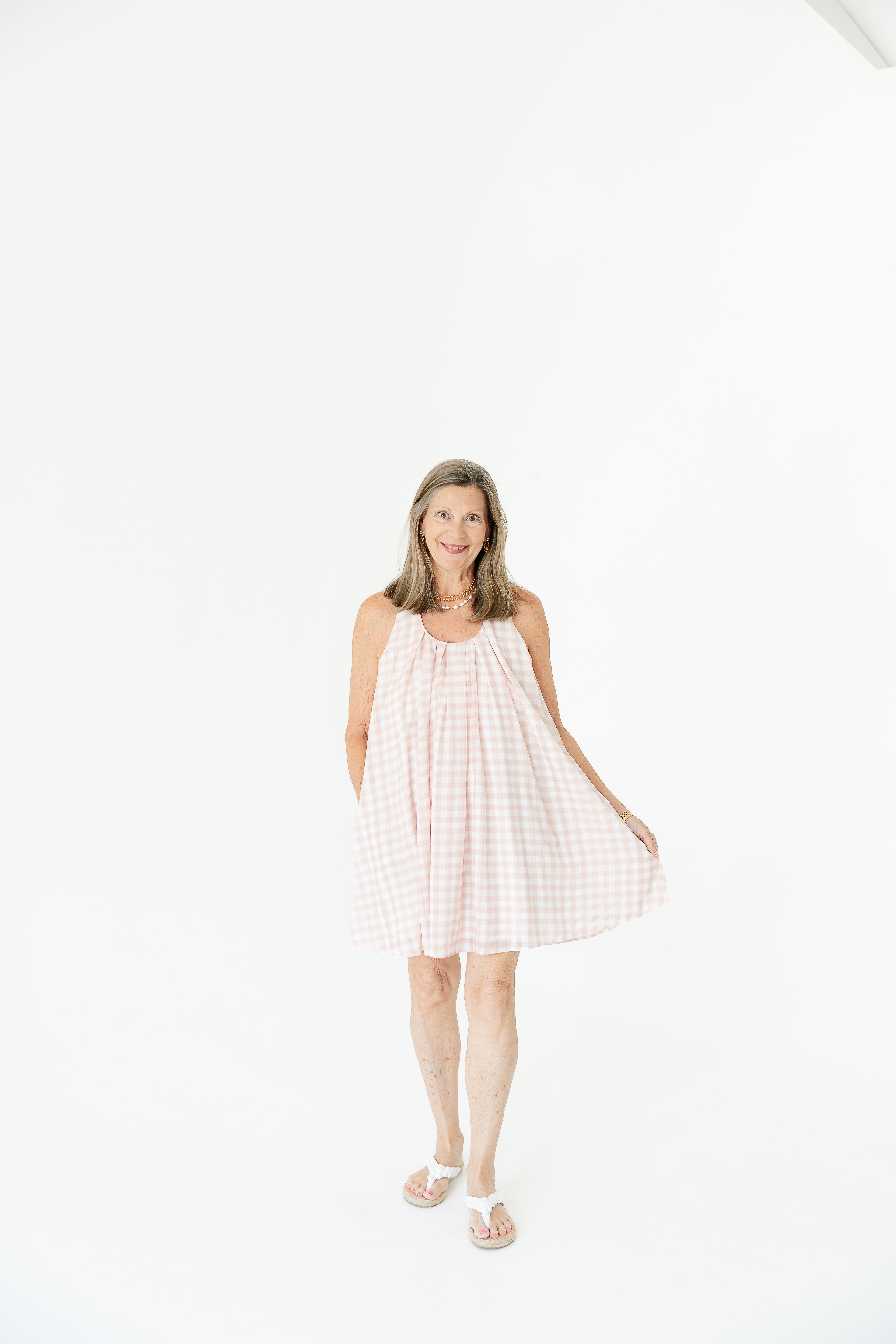 Daydream Gingham Dress