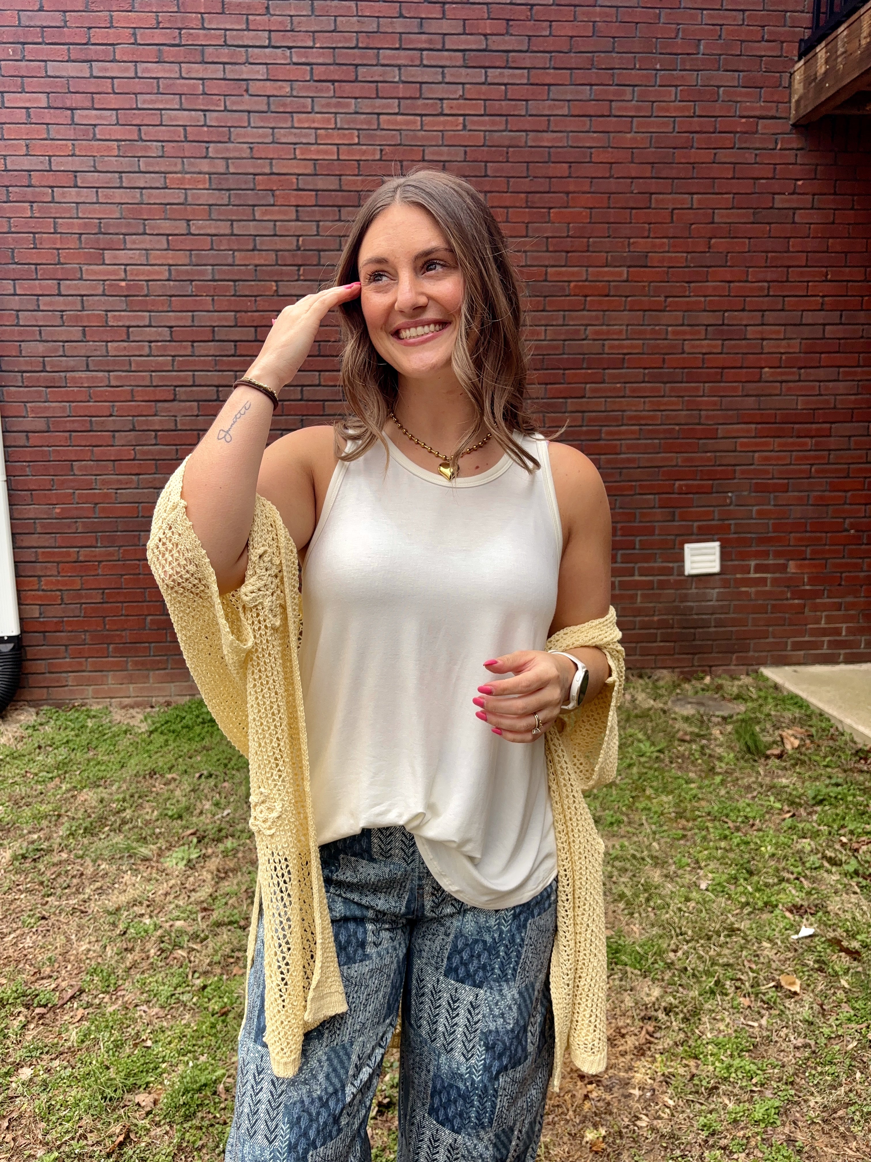 Back To The Basics Tank - Dove