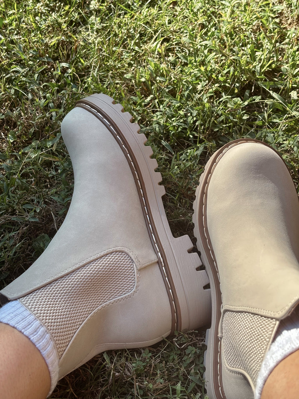 Chelsea Lug Sole Booties