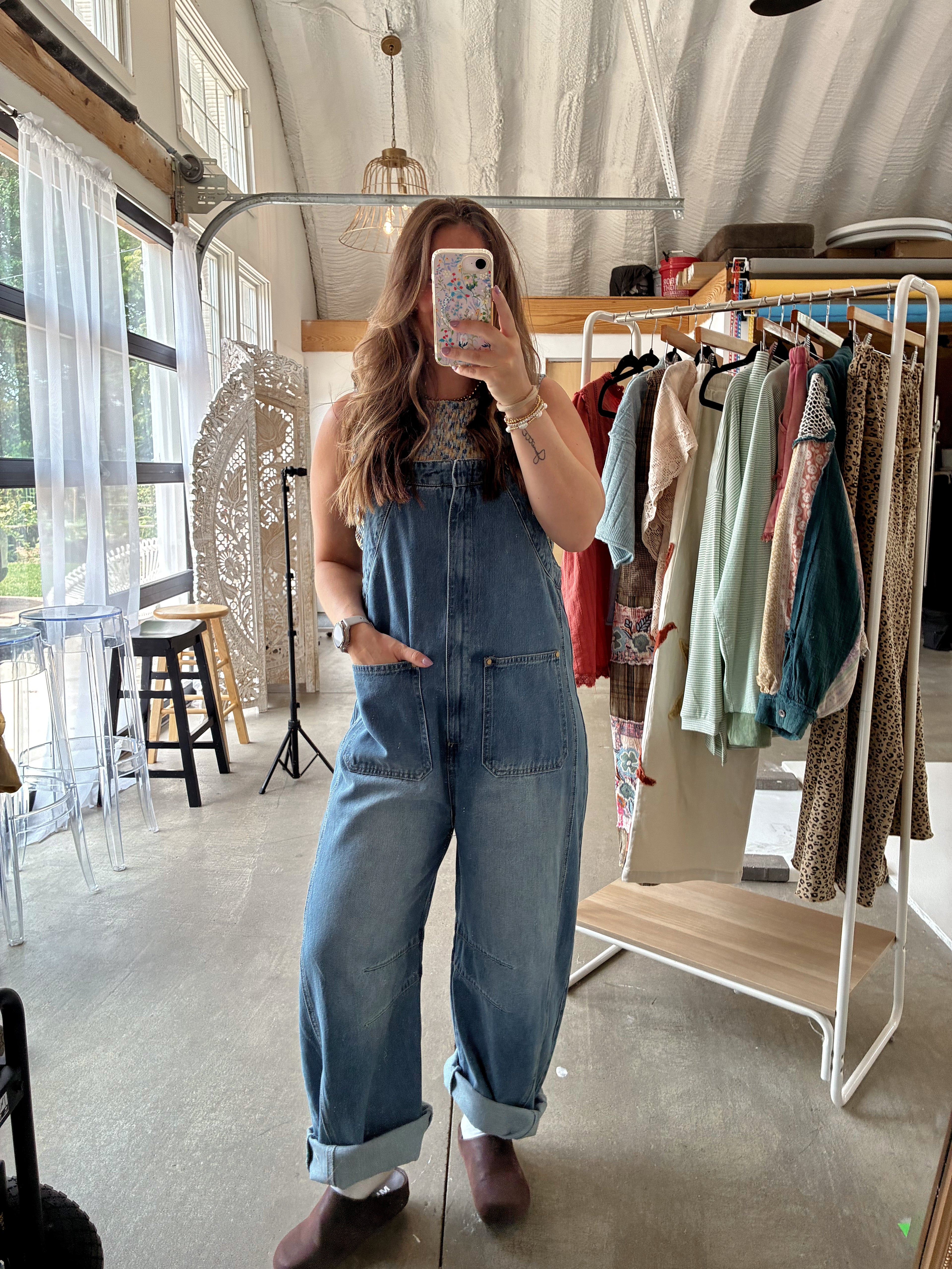 Go To Denim Overalls