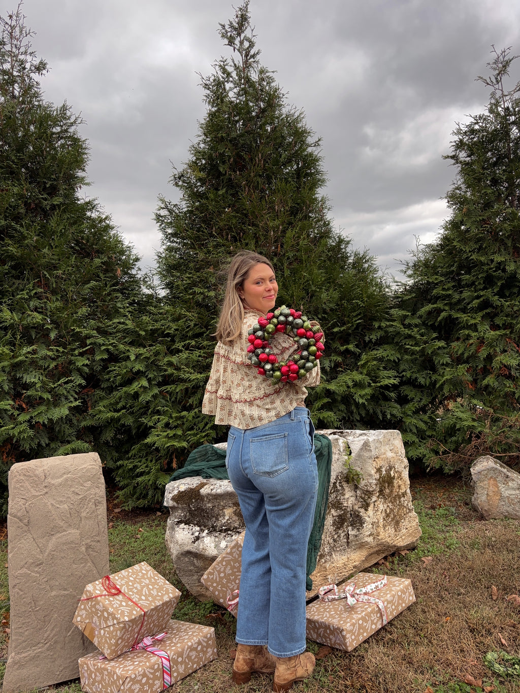 Charlotte Romantic Floral Top